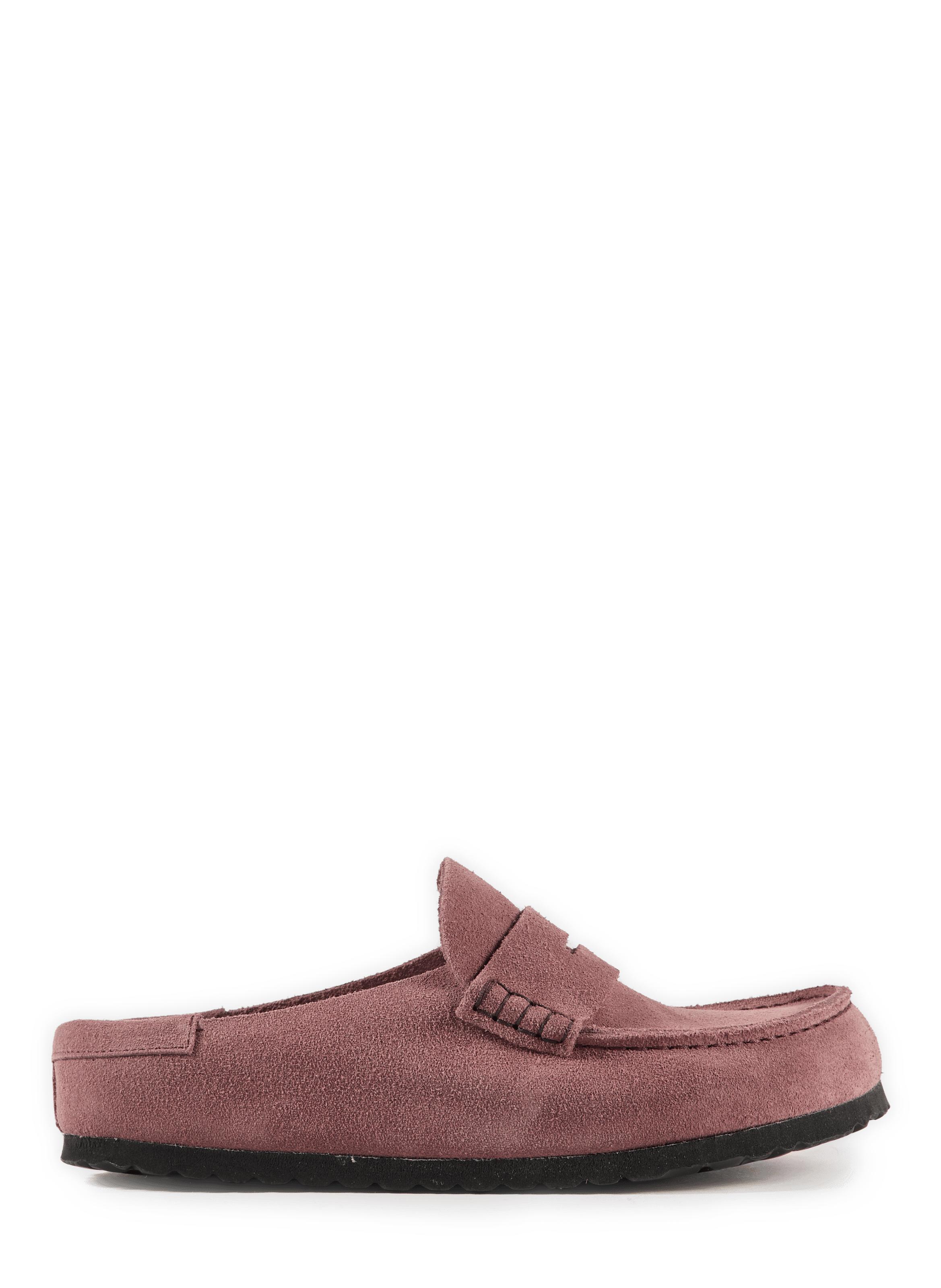 Zapatos planos de cuero BIRKENSTOCK Violeta