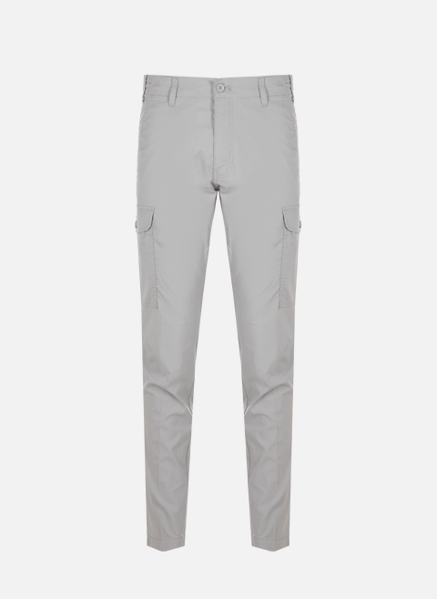 Slim cargo pants in cotton-blend canvas GrayDOCKERS 