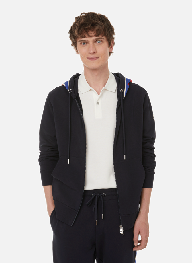 Cotton zip-up hoodie MONCLER