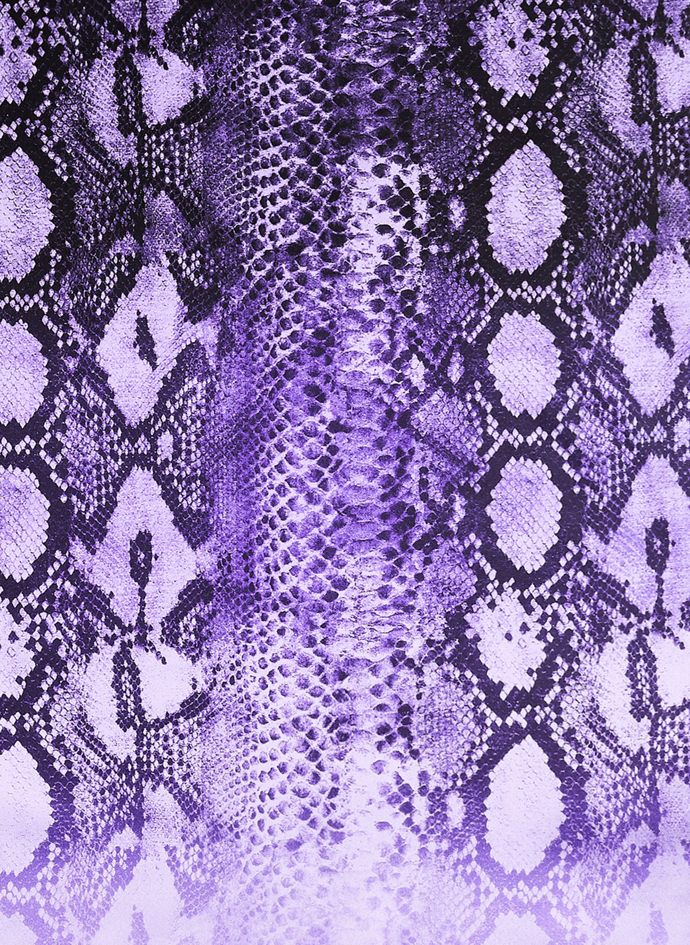 Foulard à imprimé en soie SAISON 1865 Violet
