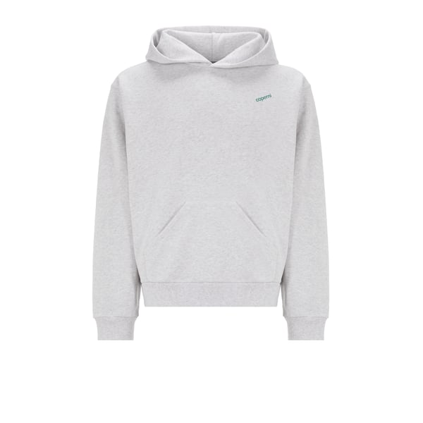 Hoodie Big C en jersey de coton mélangé