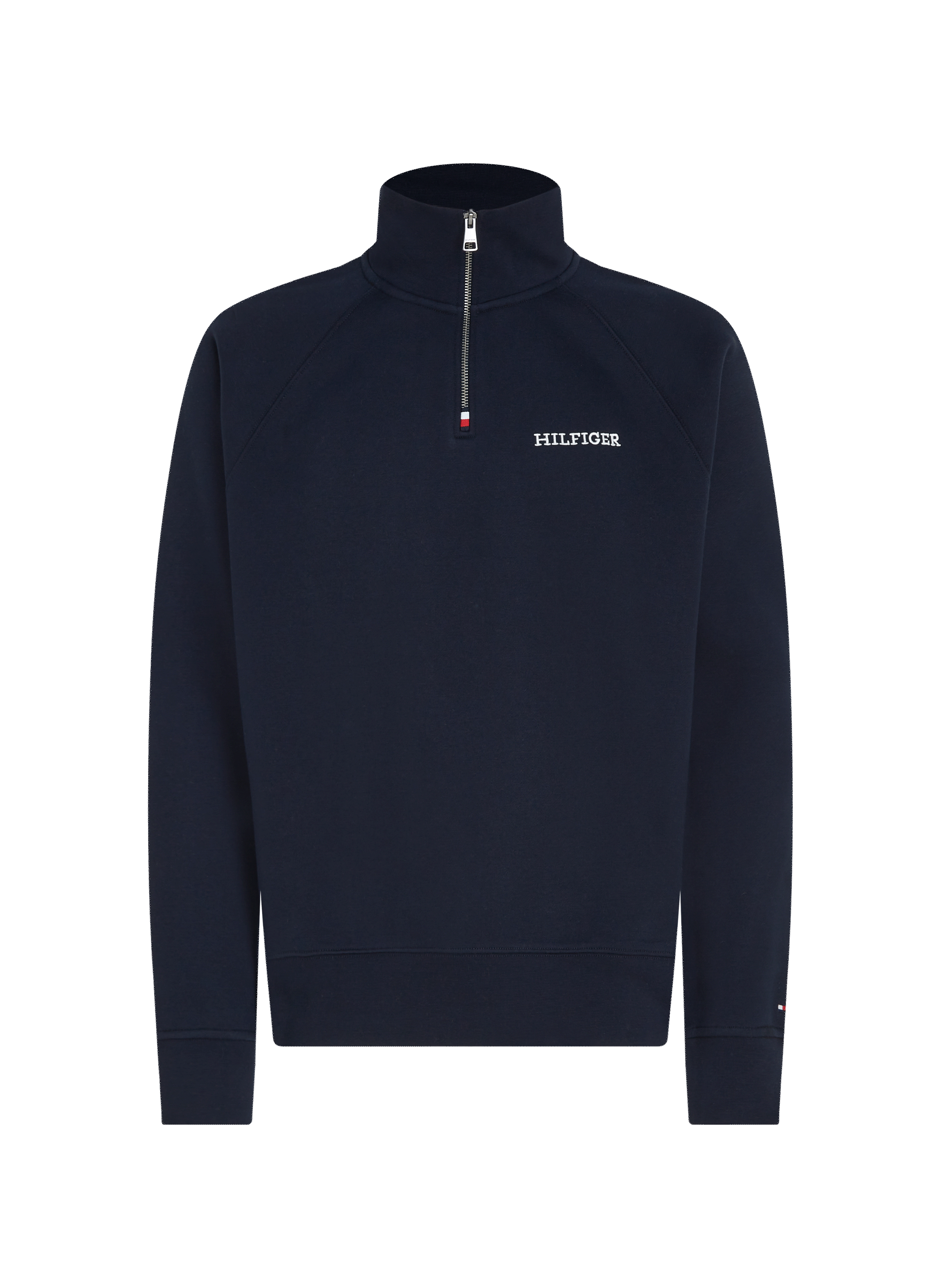 Sweatshirt à col zippé