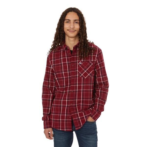 Chemise à carreaux en coton