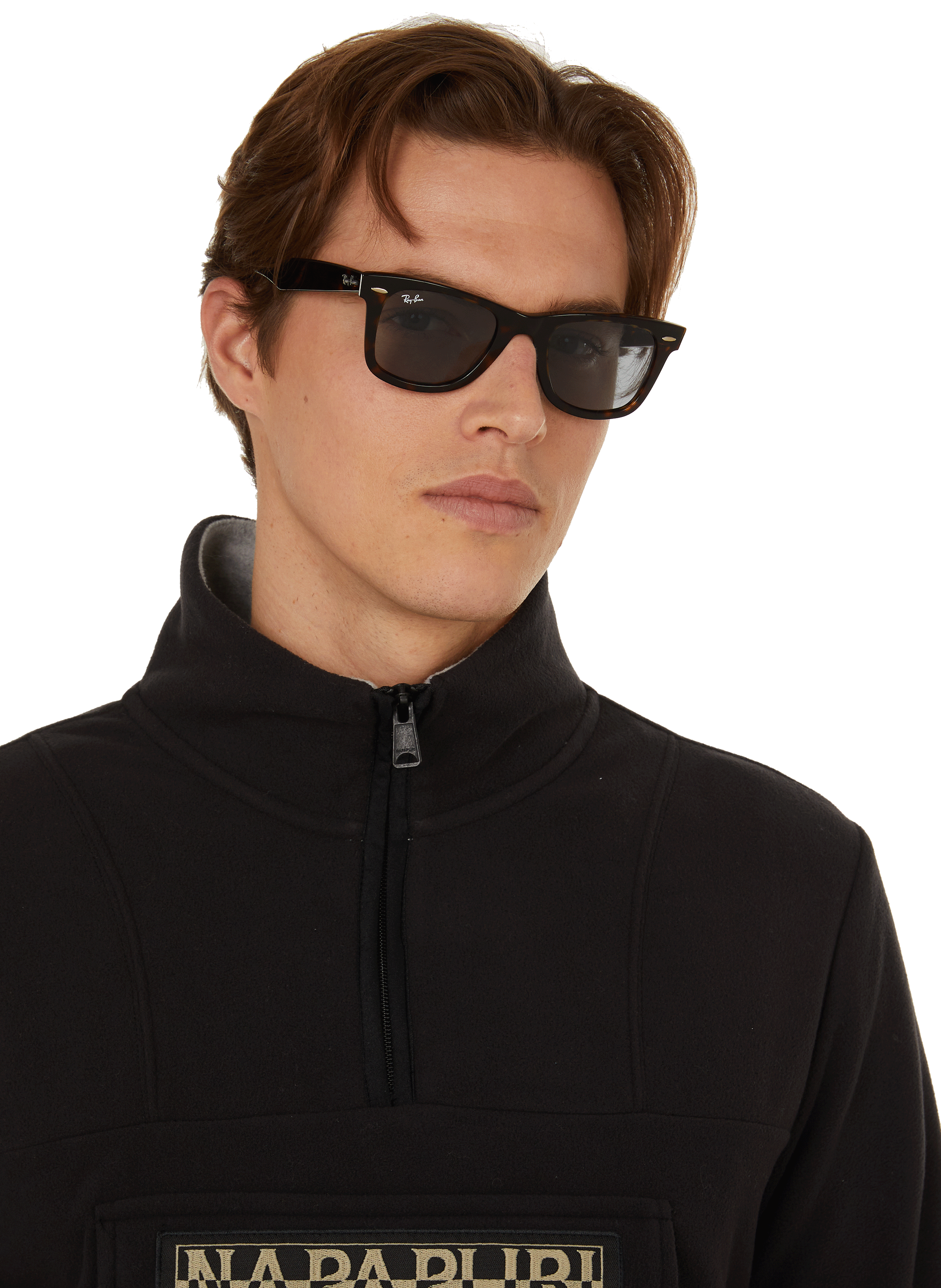 Tortoiseshell sunglasses RAY-BAN Brown