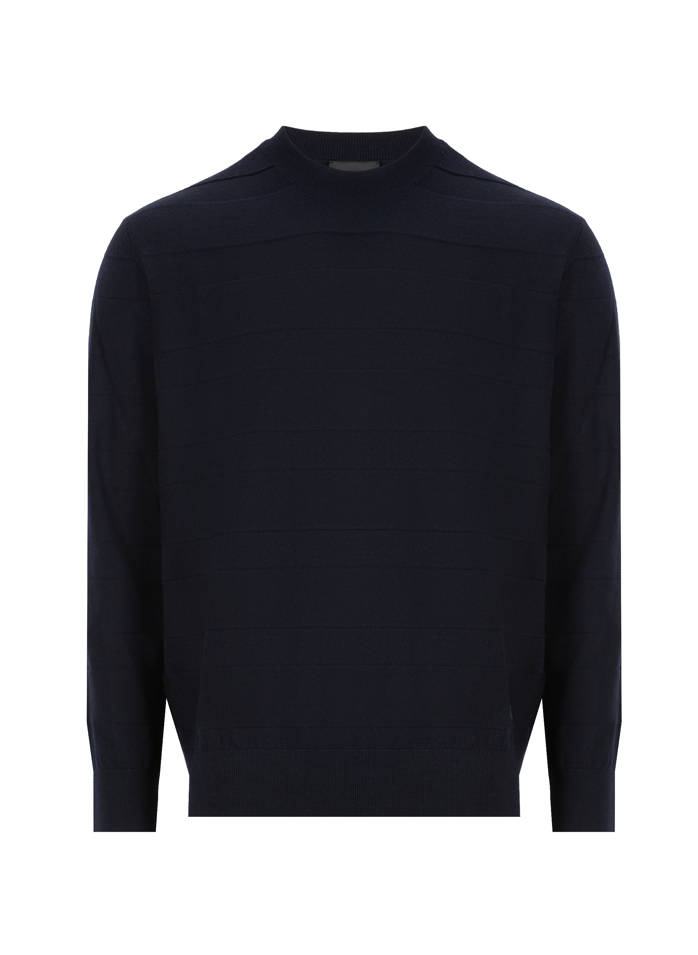 Pull en maille côtelé