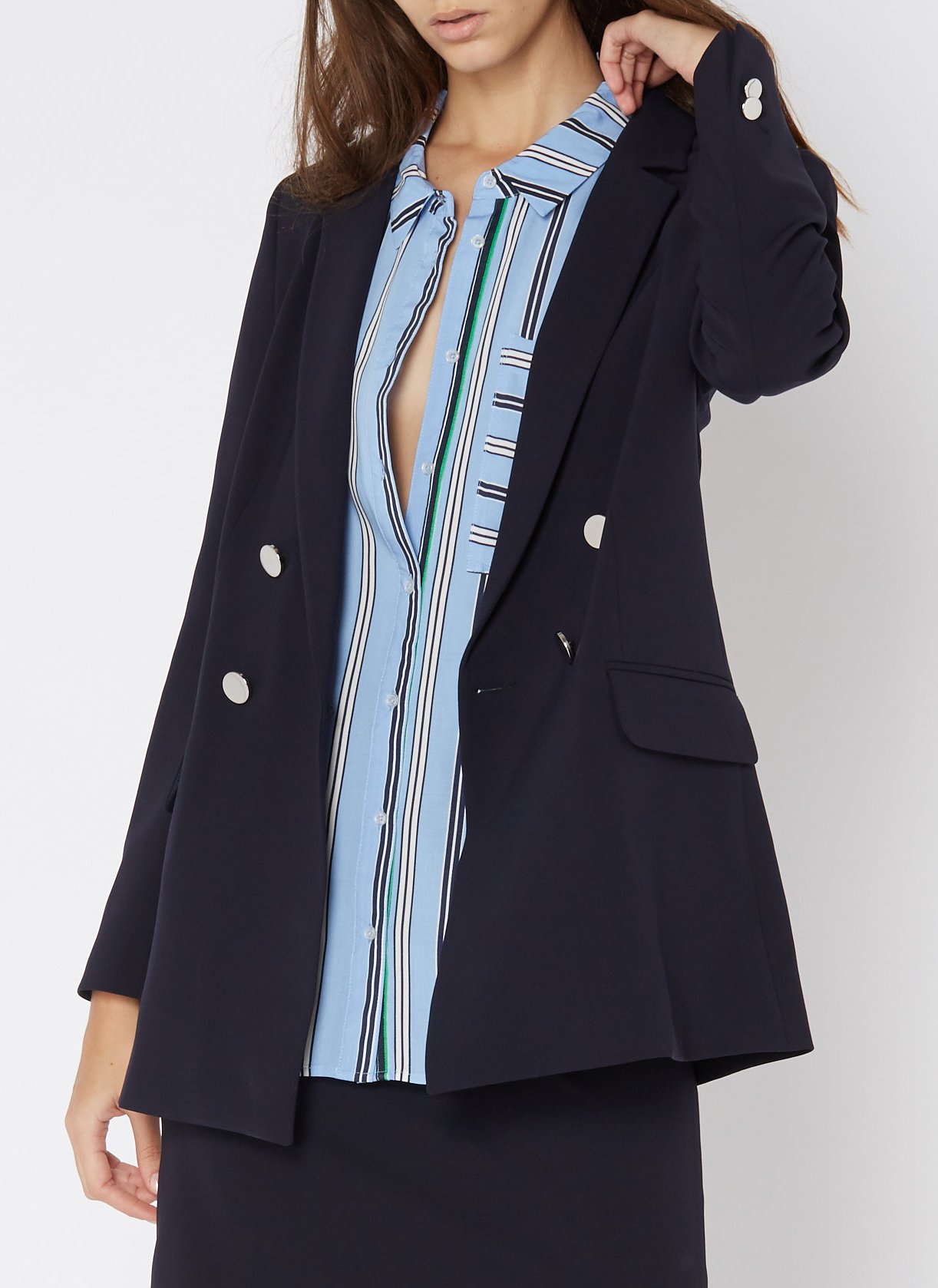 Veste tailleur droite MAISON 123 Bleu