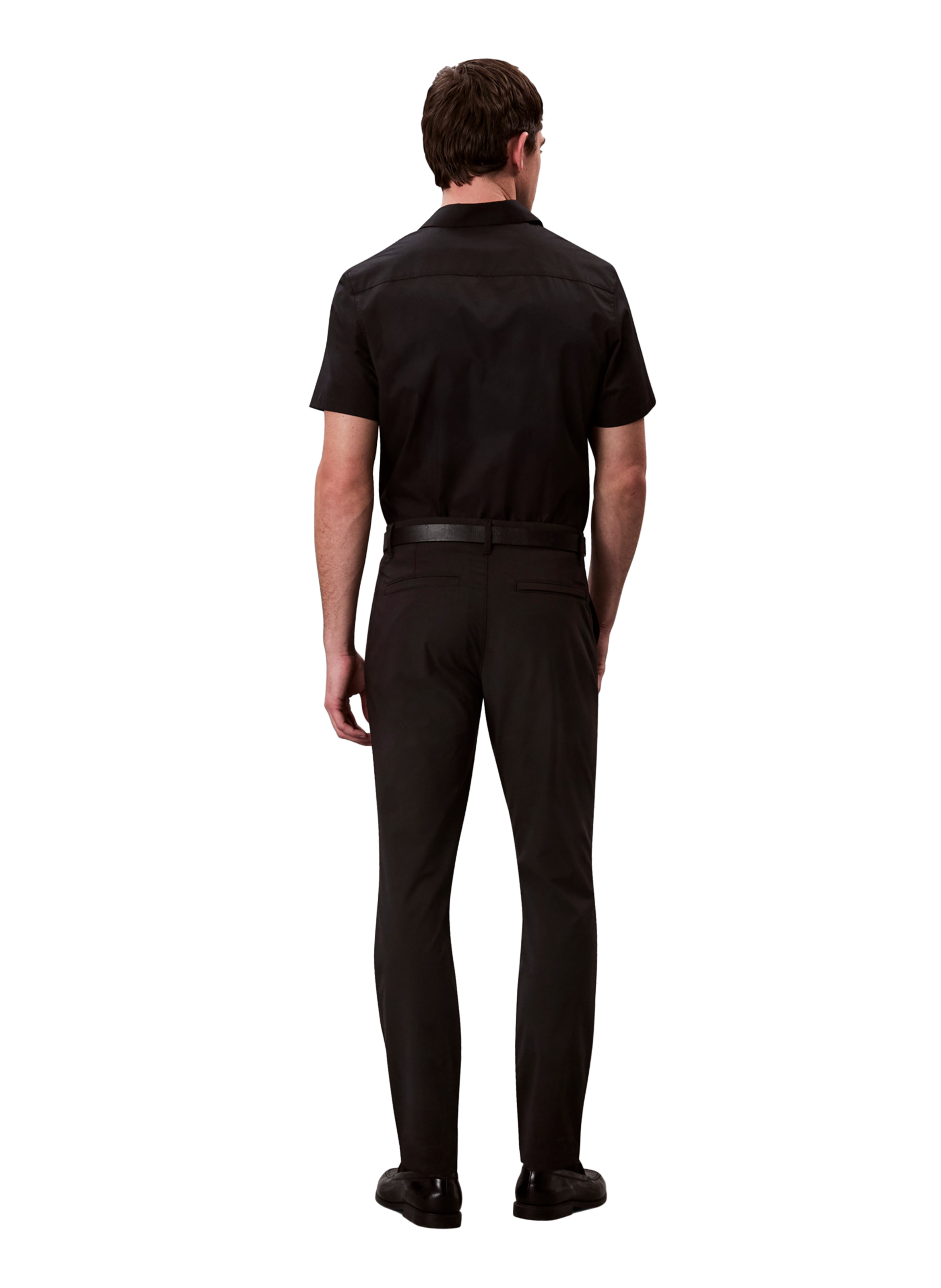 Slim Tech Stretch Pants CALVIN KLEIN Black