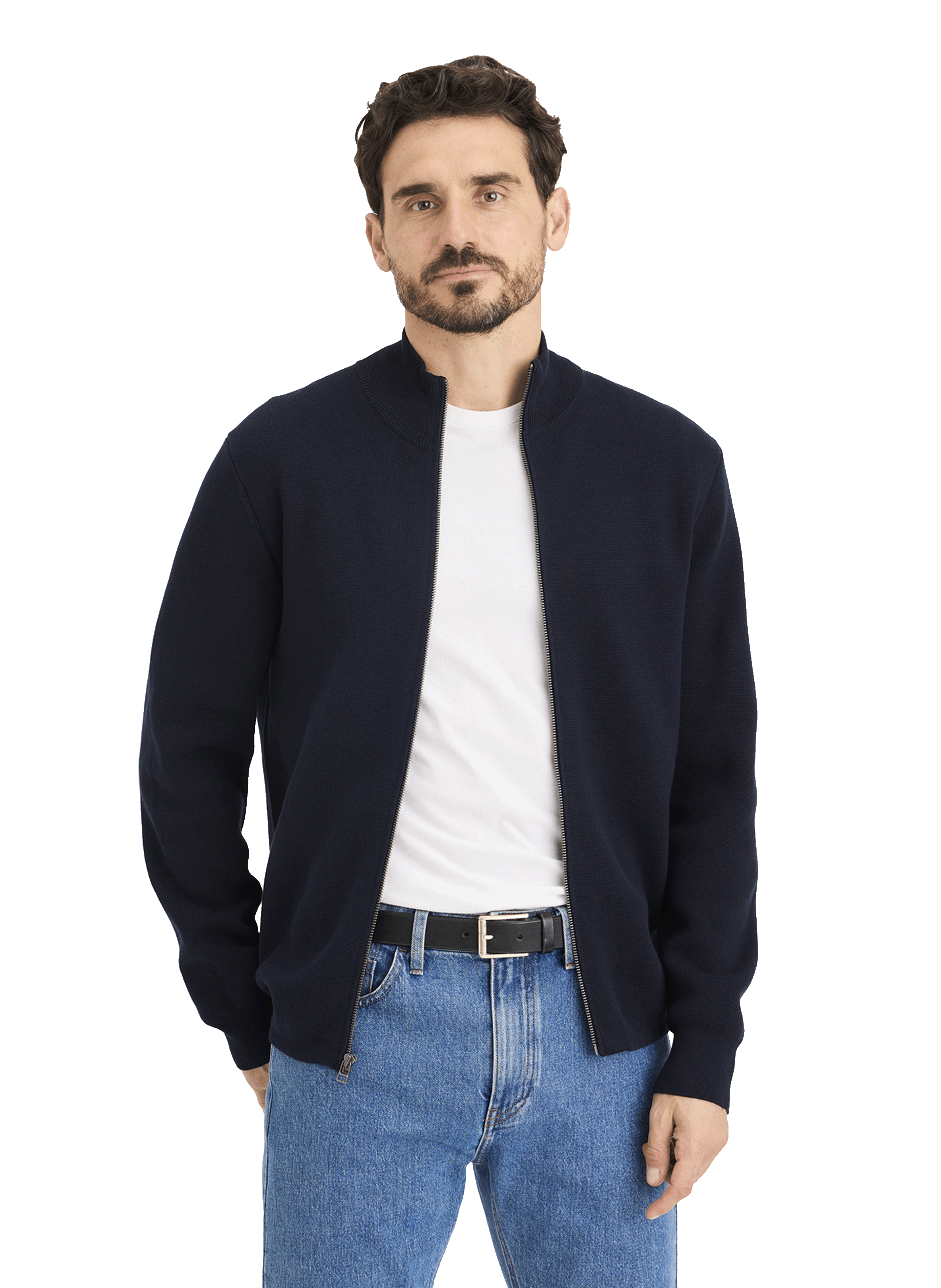 DOCKERS Pull à glissière Bleu