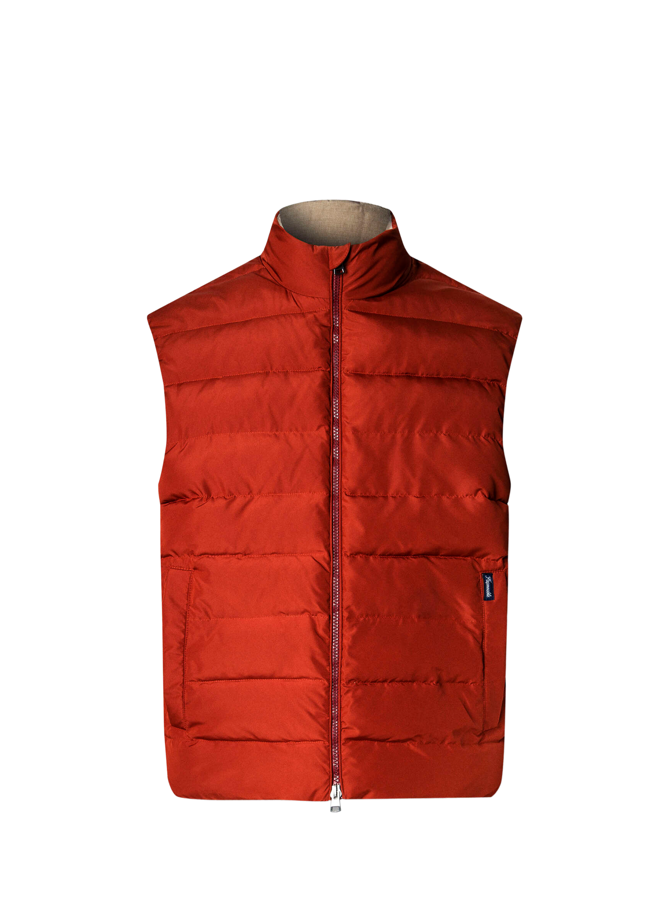 Blouson matelassé sans manches FACONNABLE Marron