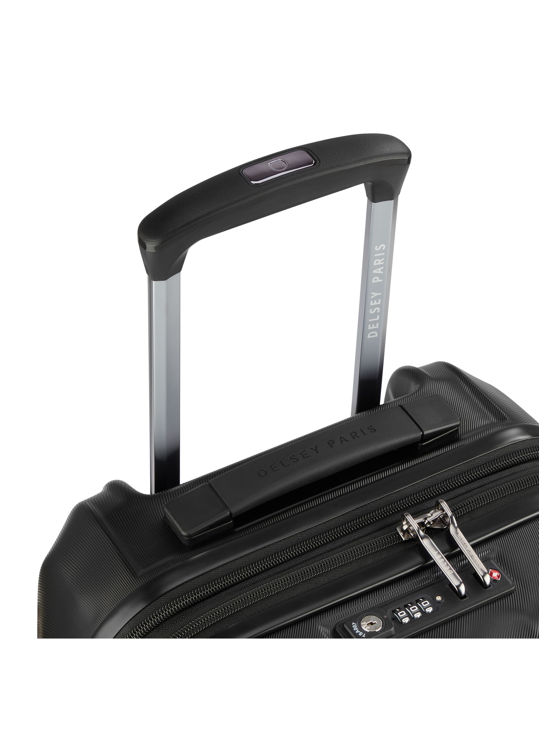 Valise cabine rigide taille s - carrousel 2 DELSEY PARIS Noir