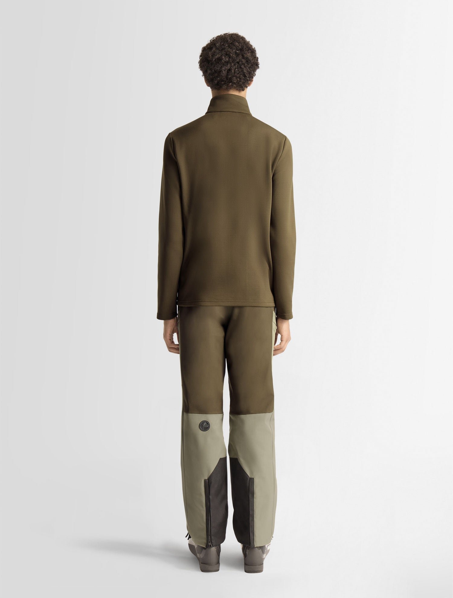 Sous pull timothy col montant coupe regular FUSALP Marron