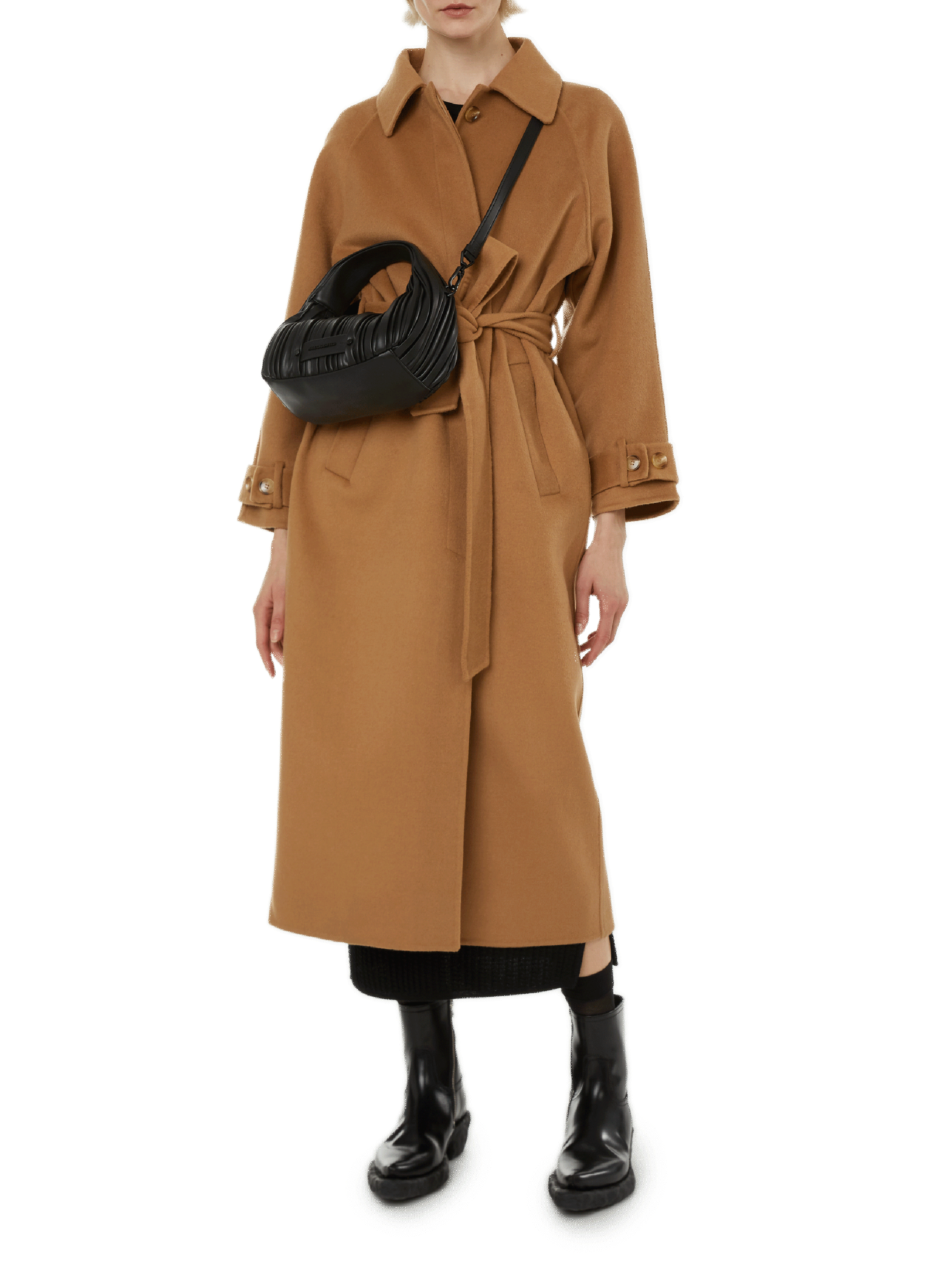 Sara wool-blend coat SAISON 1865 Brown