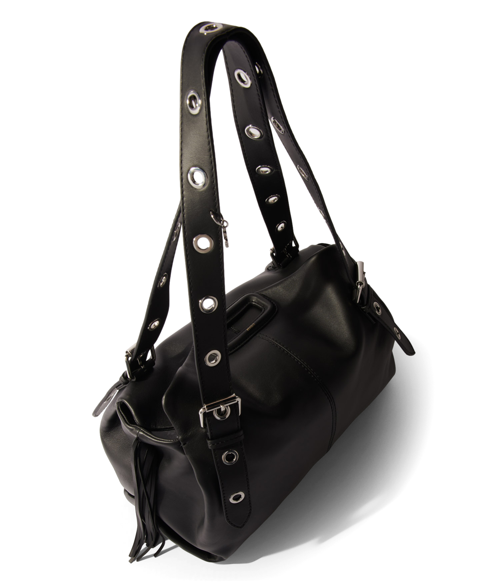 Grand sac shopping en cuir miss m xl MAJE Noir