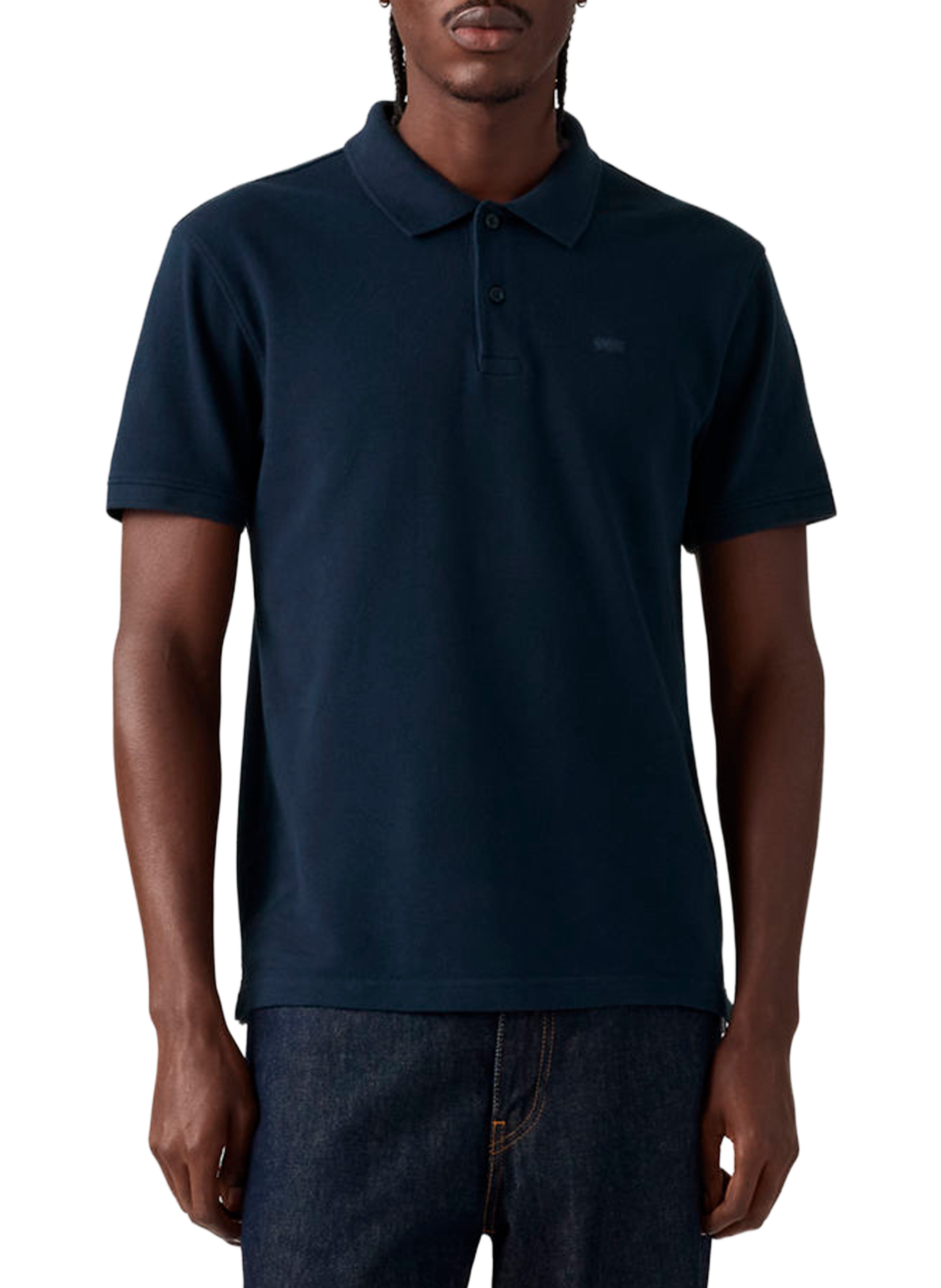 Rechte katoenen polo LEVI'S Blauw
