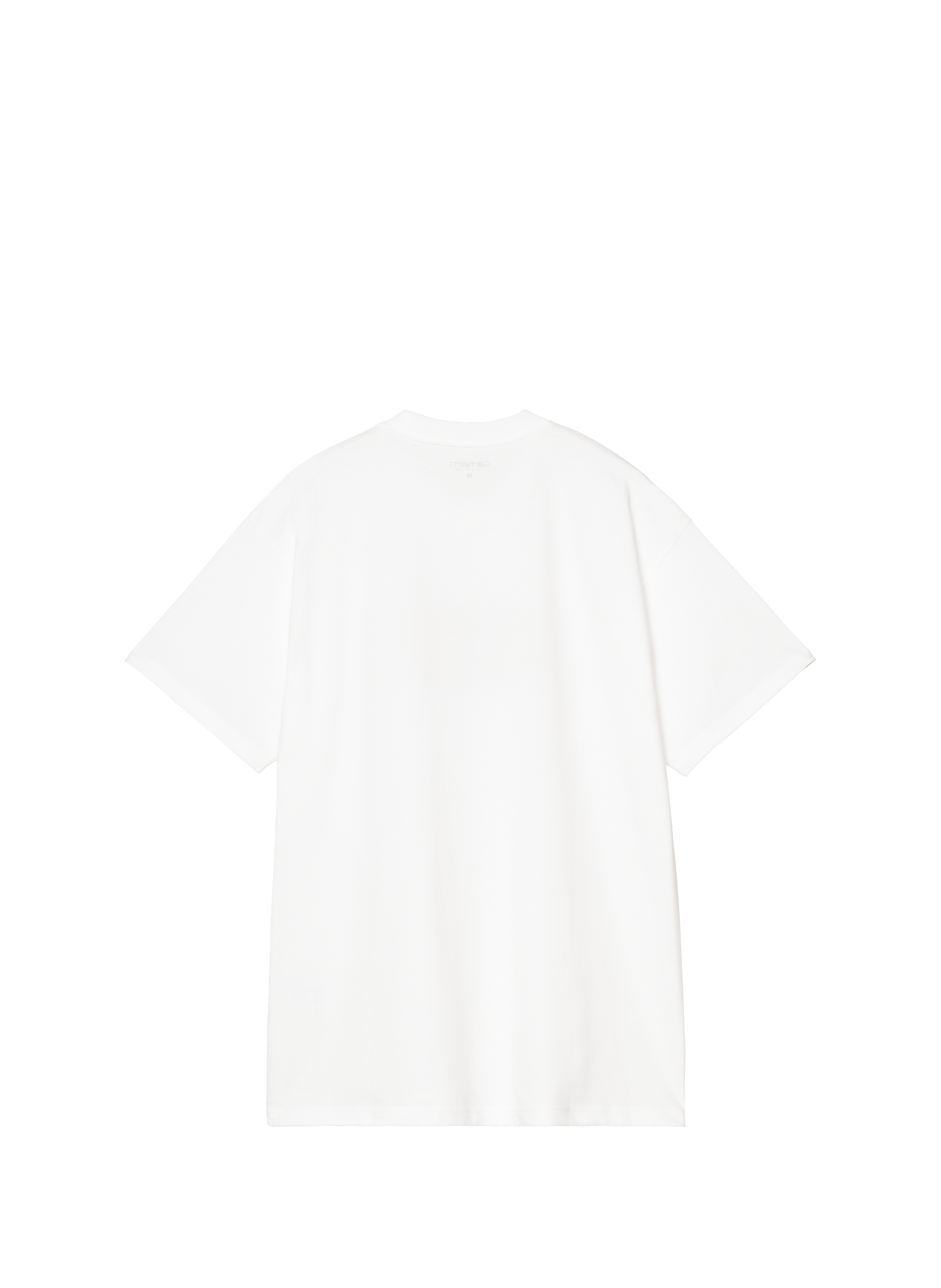 T-shirt manches courtes imprimé en coton CARHARTT WIP Blanc