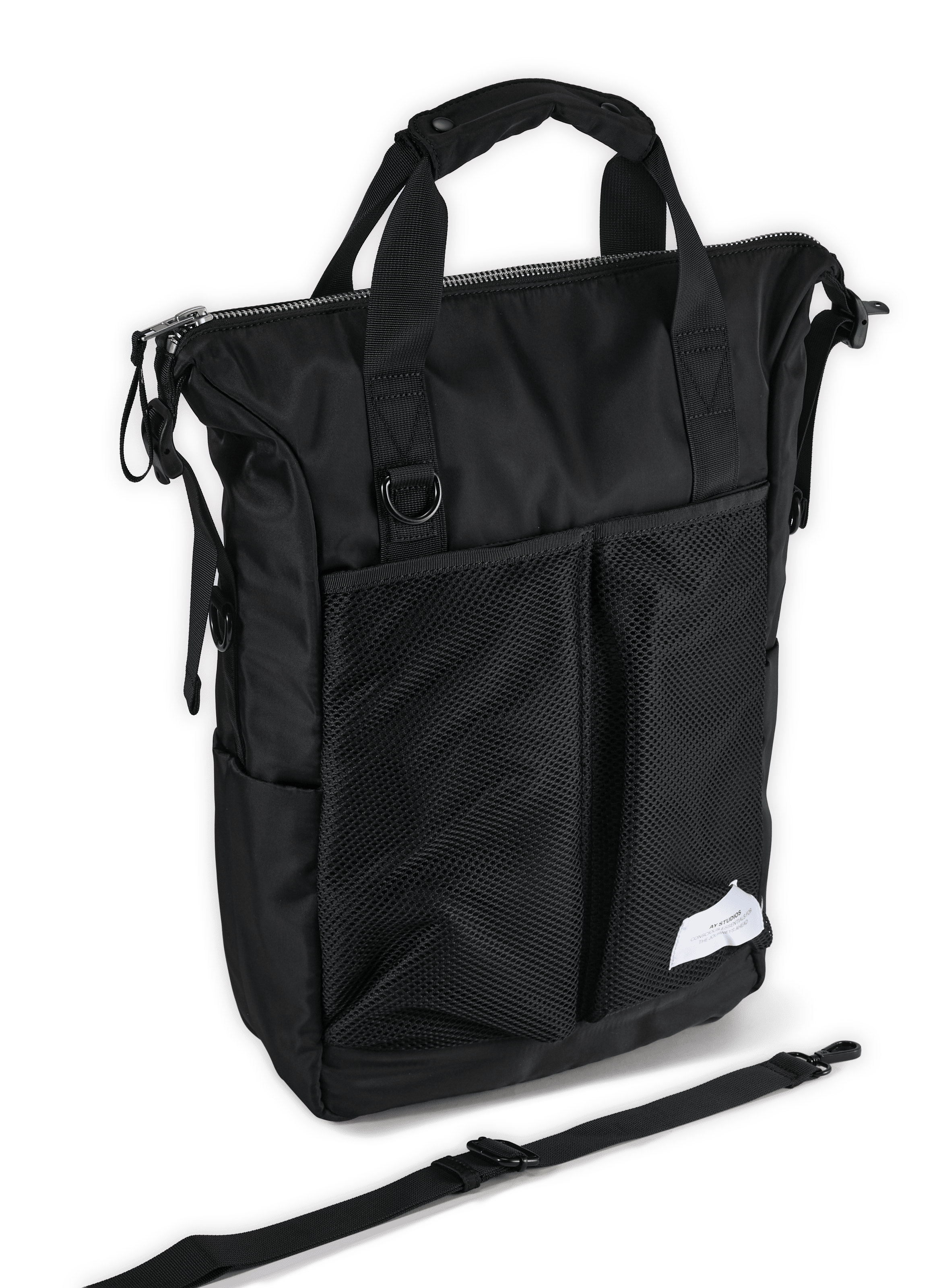 Large backpack AY STUDIOS Black
