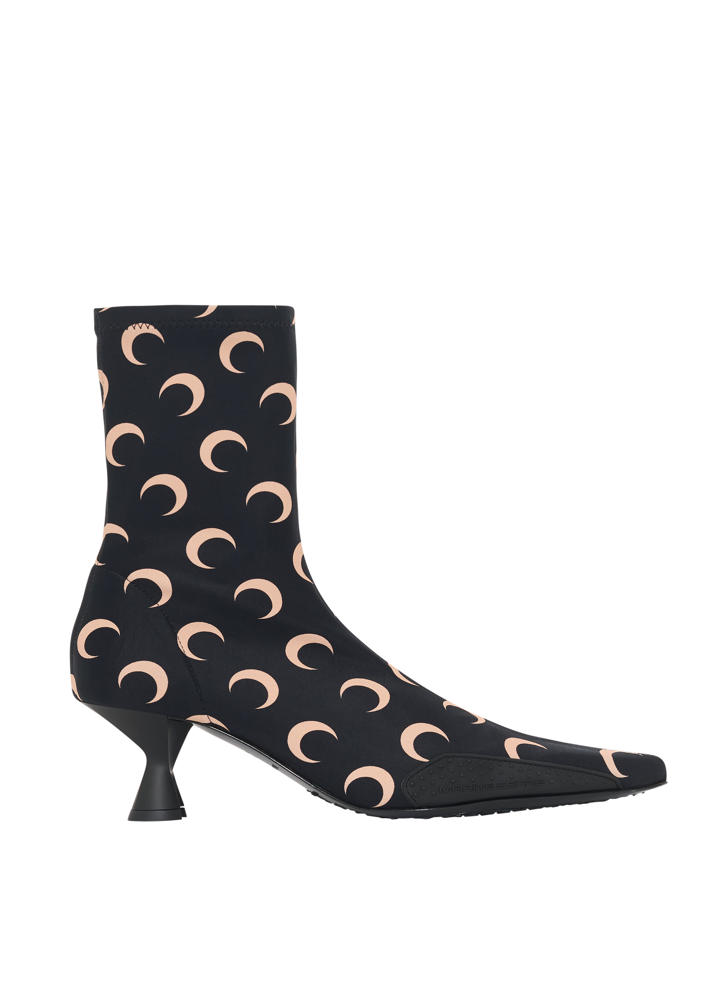 Bottines chaussette all over moon MARINE SERRE Noir