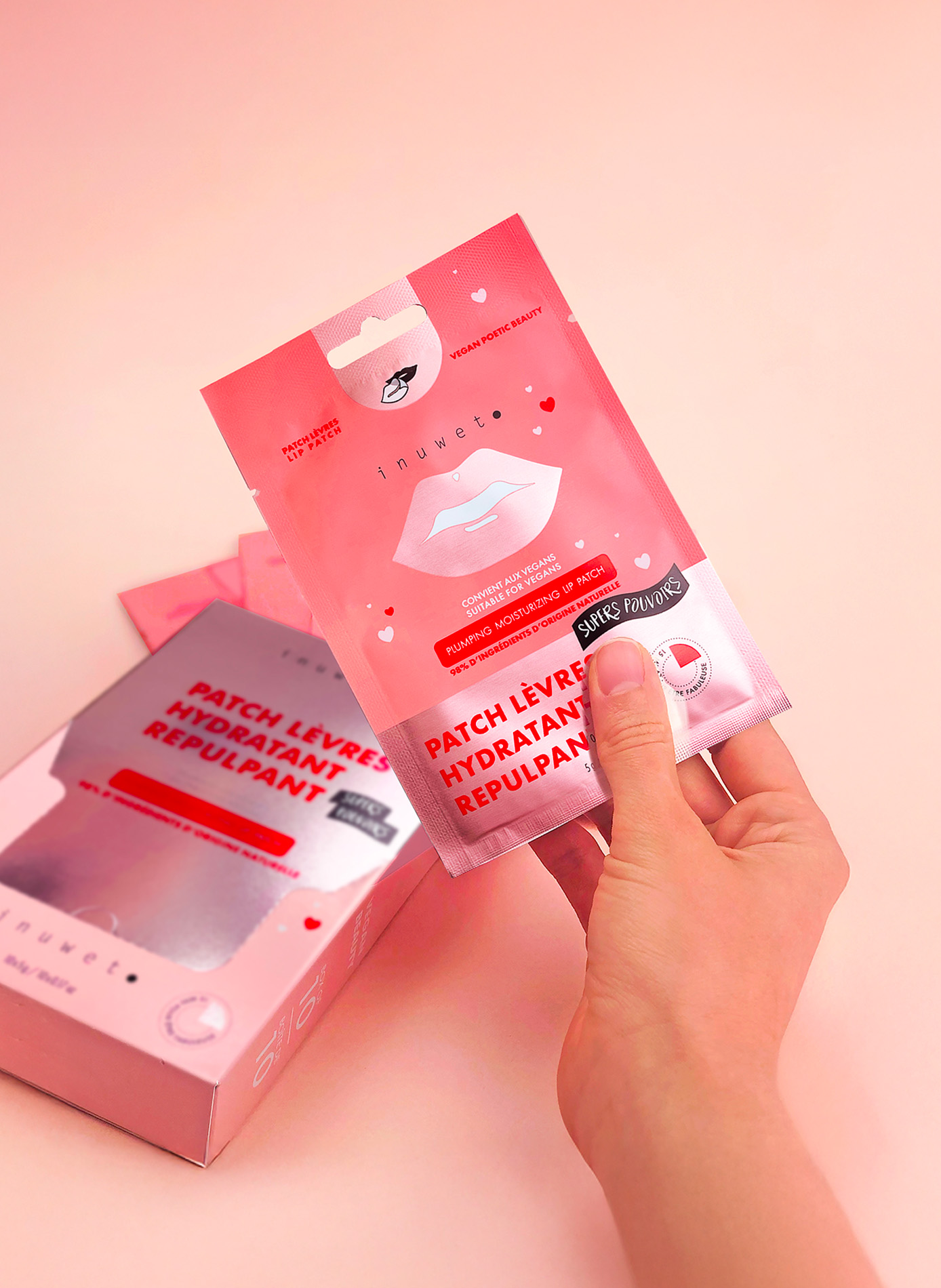 Patch lèvres repulpant INUWET No color