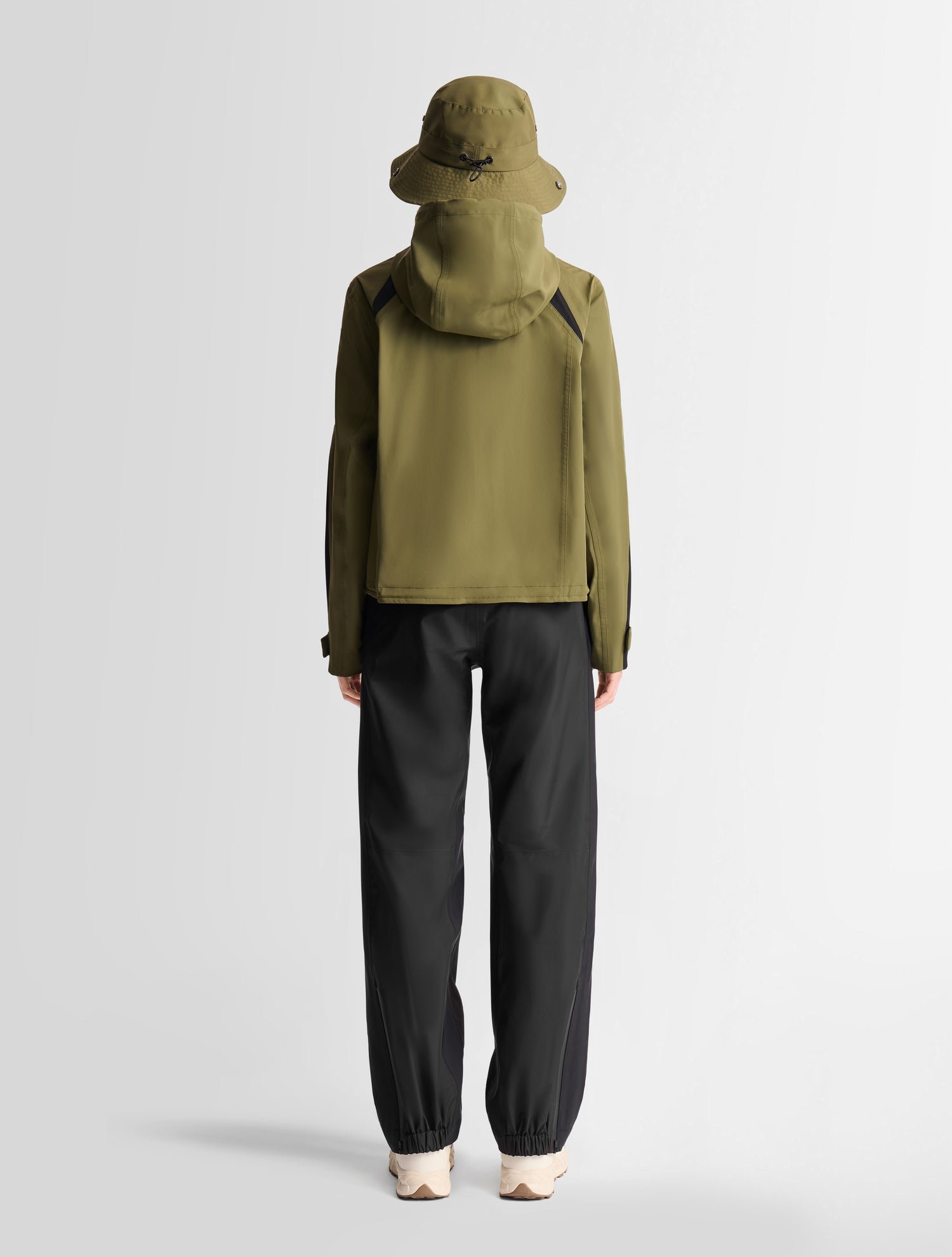 Blouson kasima col capuche coupe regular FUSALP Kaki