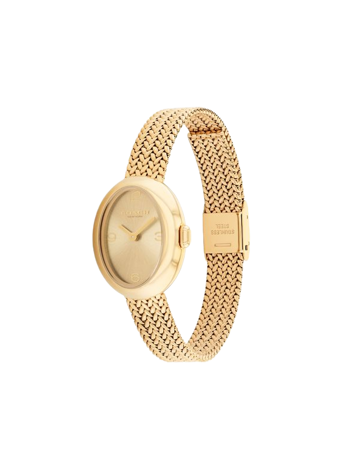 Montre quartz Sammy en acier inoxydable COACH MONTRES Doré