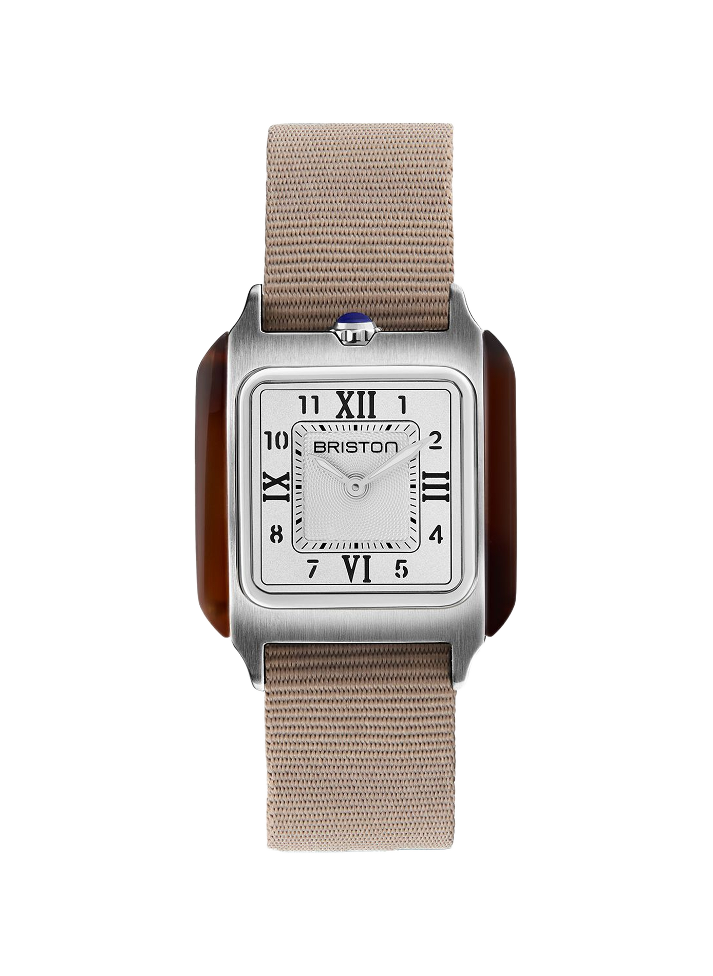 Montre Streamliner Kennedy en nylon BRISTON Blanc