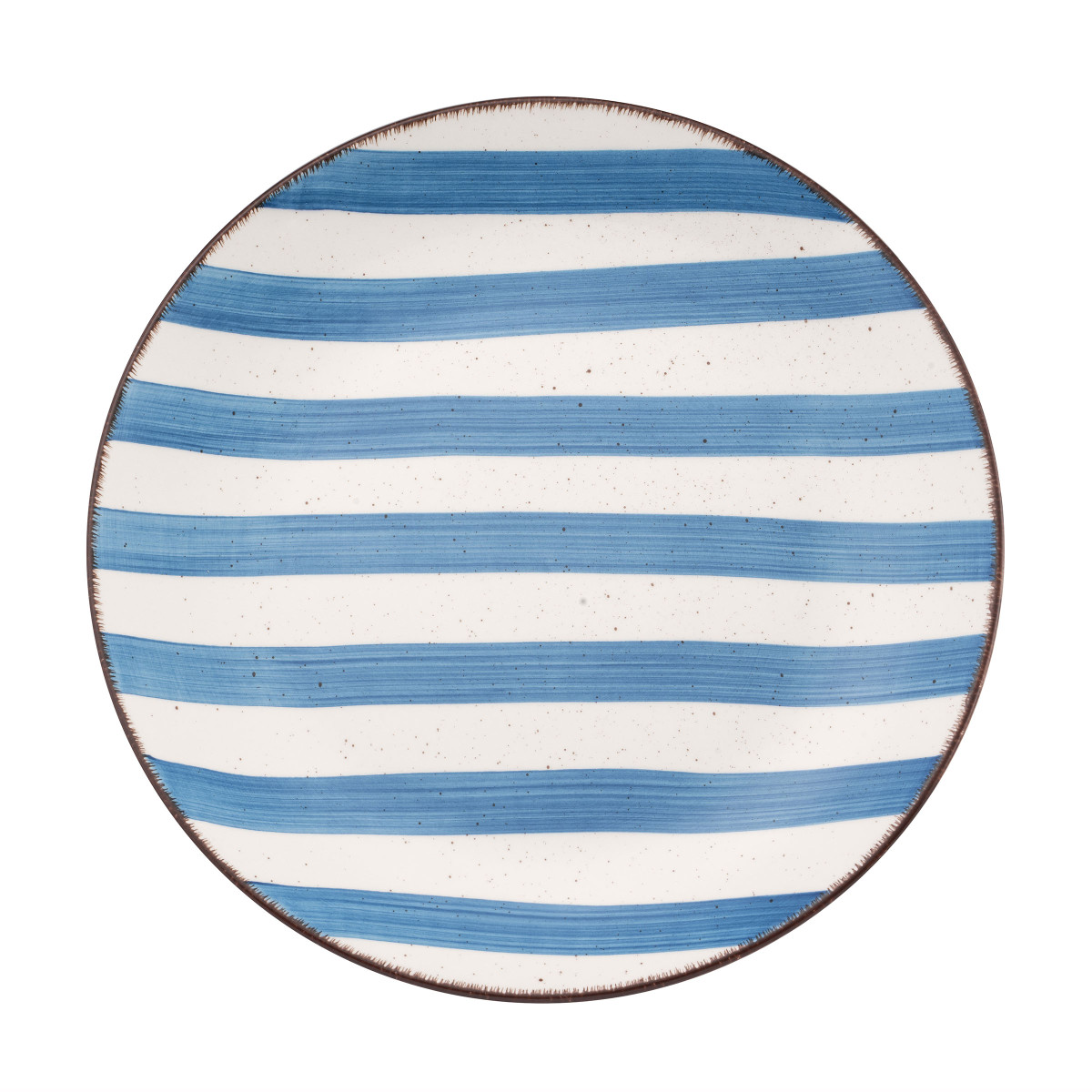 Rivage - assiette plate 27 cm (lot de 6) MEDARD DE NOBLAT Bleu