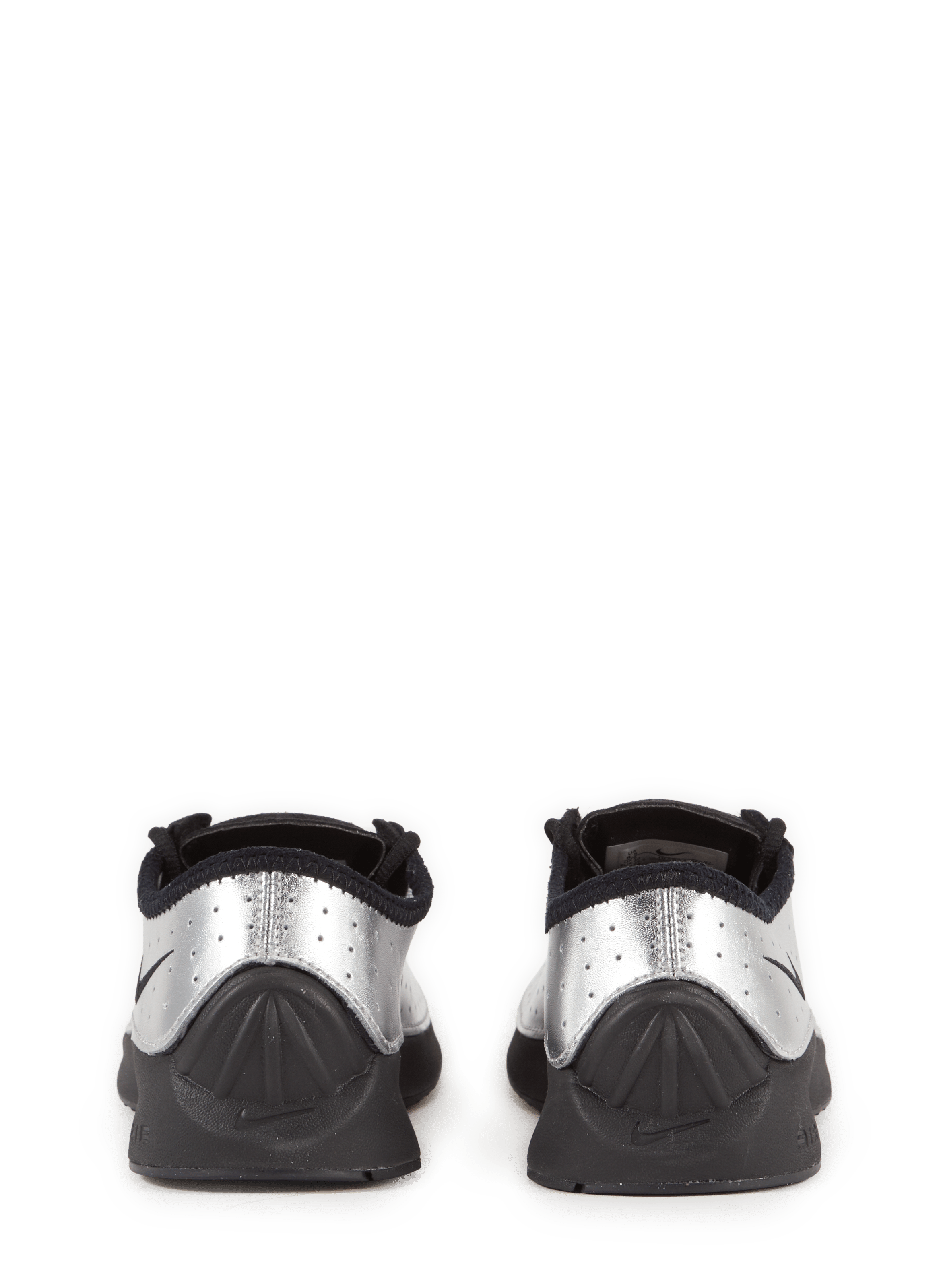 Baskets brillantes Air Superfly en cuir mélangé NIKE Noir