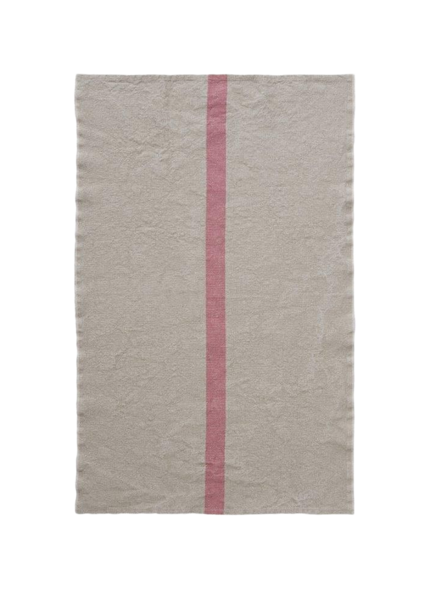 Set of 6 Doudou linen dish towels CHARVET Pink