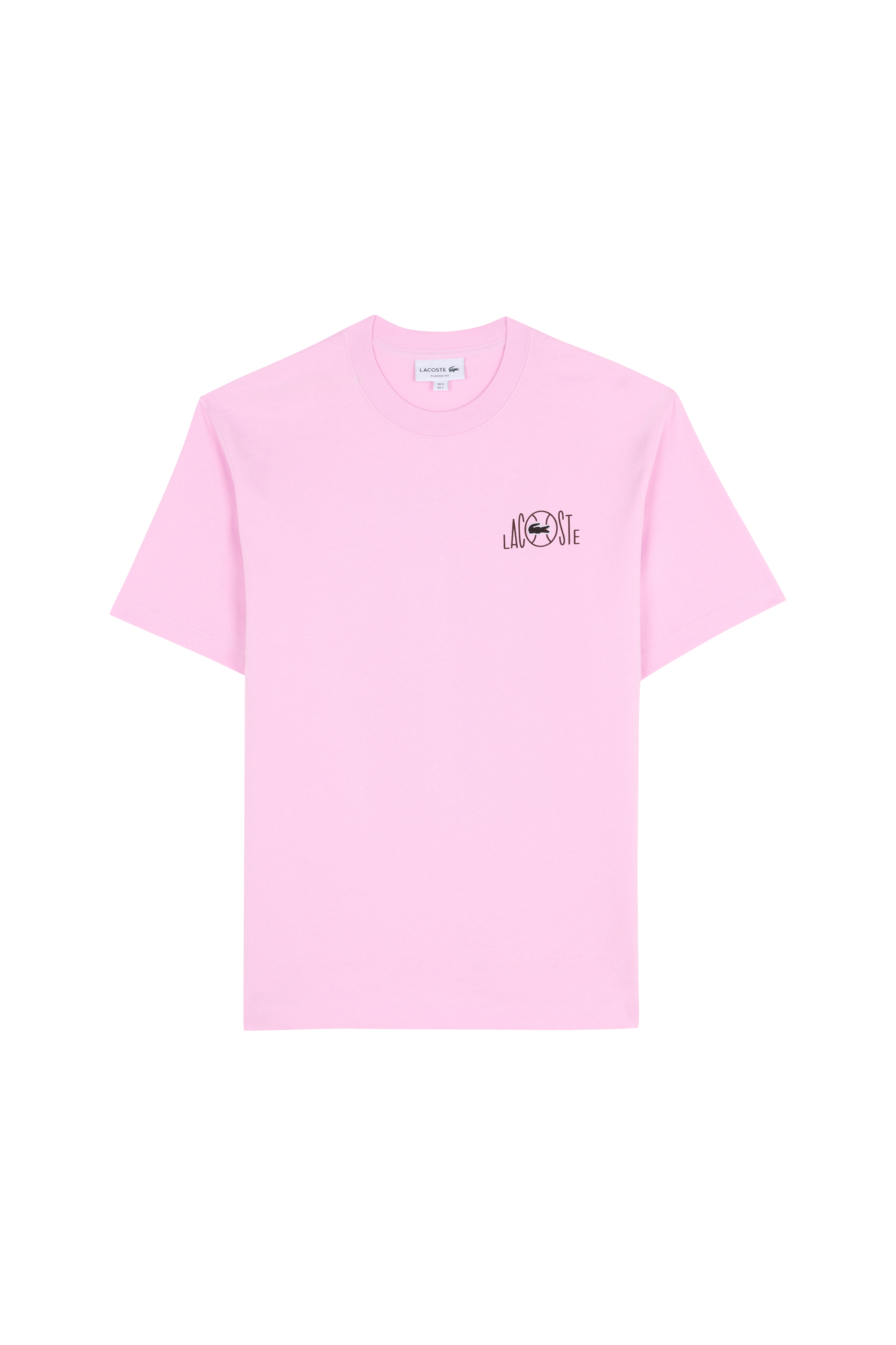 T-shirt tee-shirt LACOSTE Rose