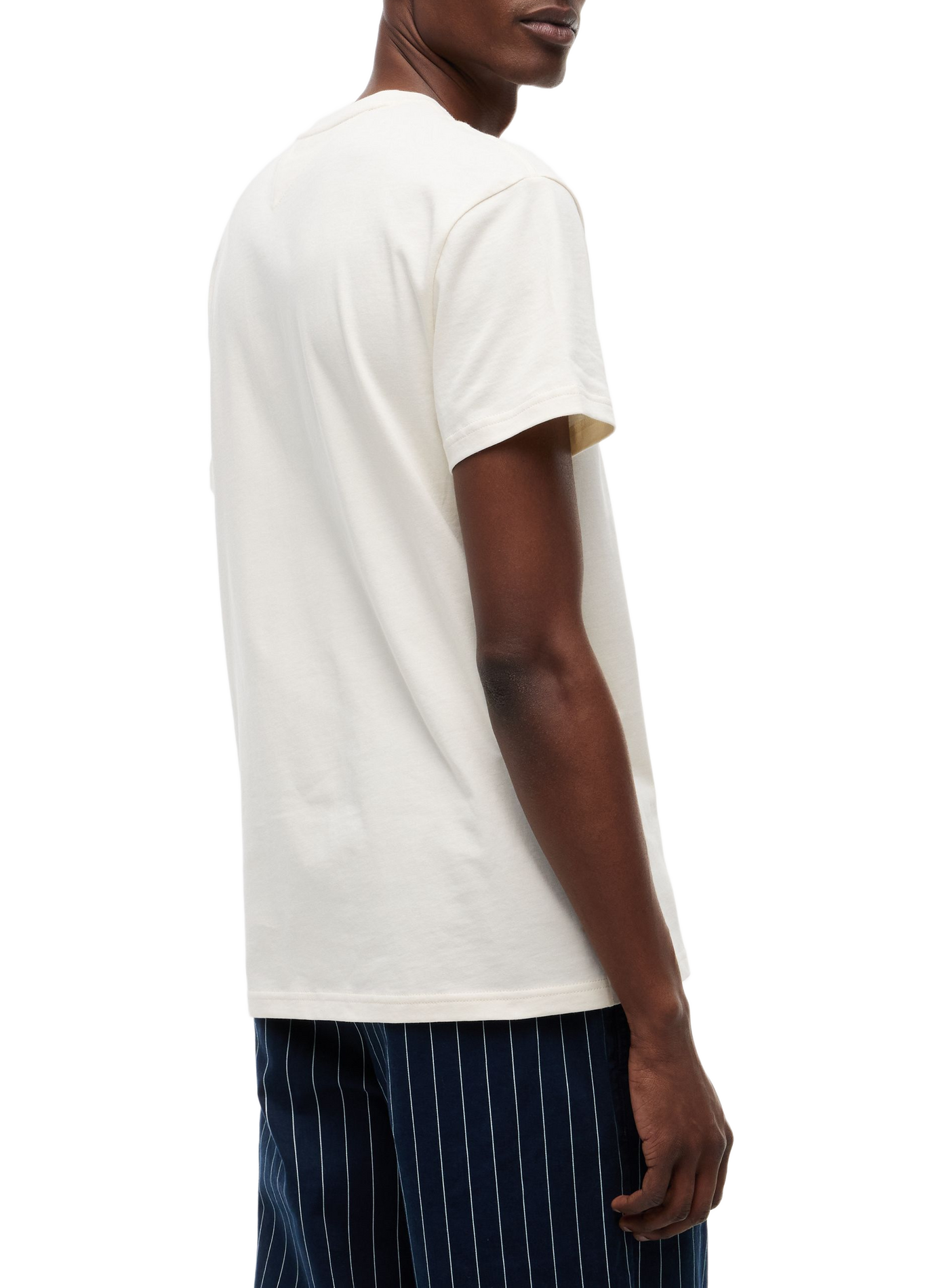 Round neck printed t-shirt TOMMY HILFIGER Beige