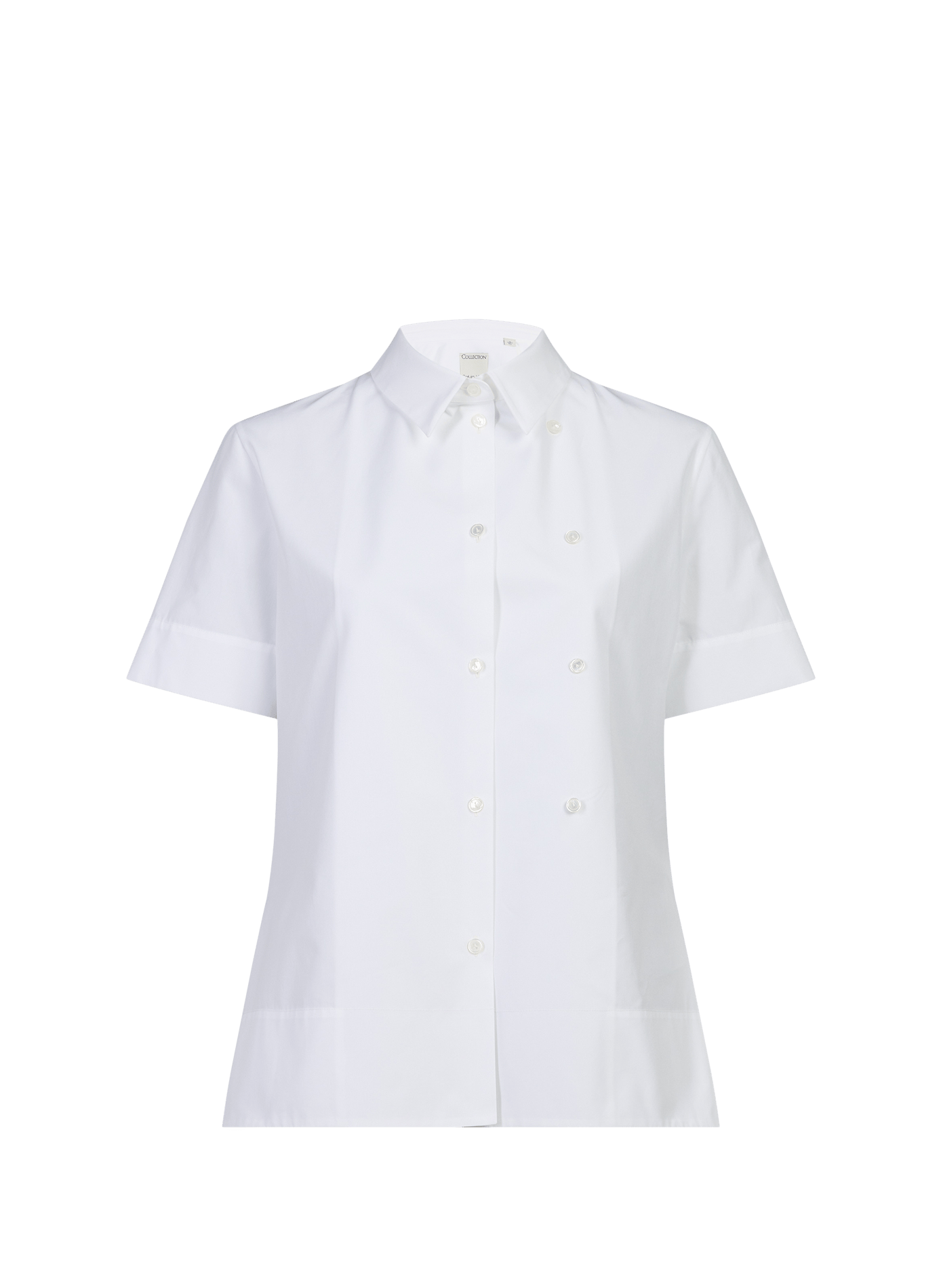 Straight cotton shirt CALVIN KLEIN COLLECTION White
