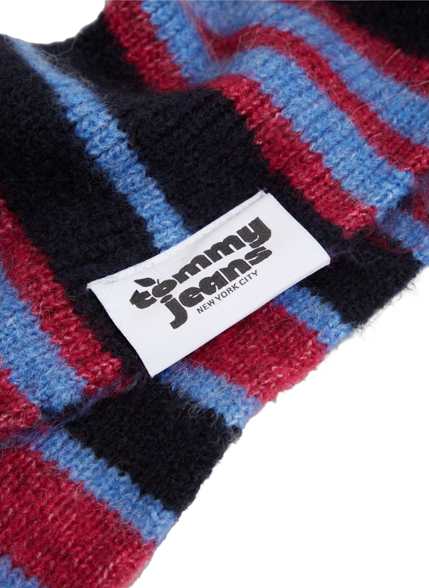 Check scarf TOMMY HILFIGER Pink