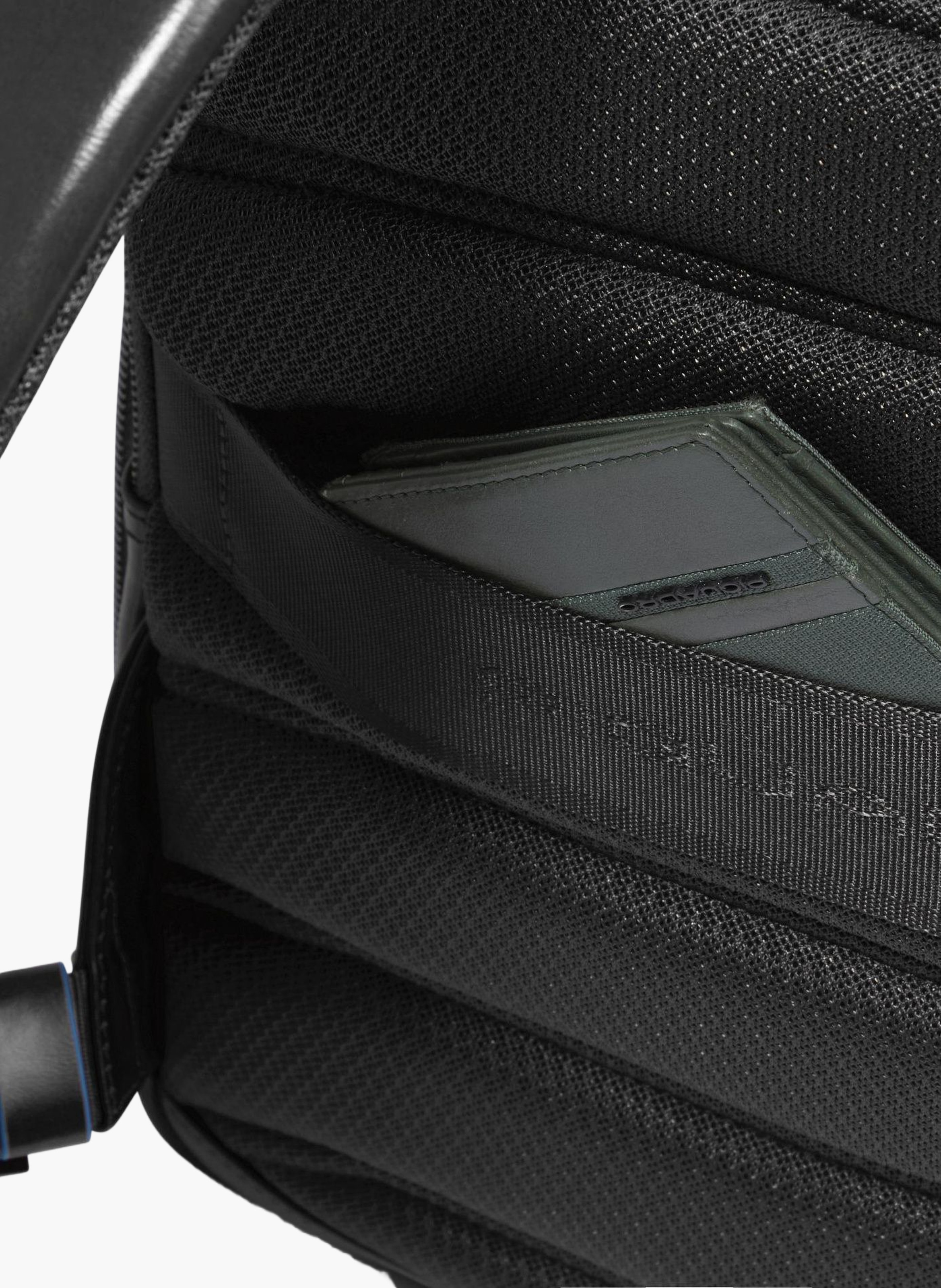 Aanpasbare rugzak voor 14" laptop PIQUADRO Zwart