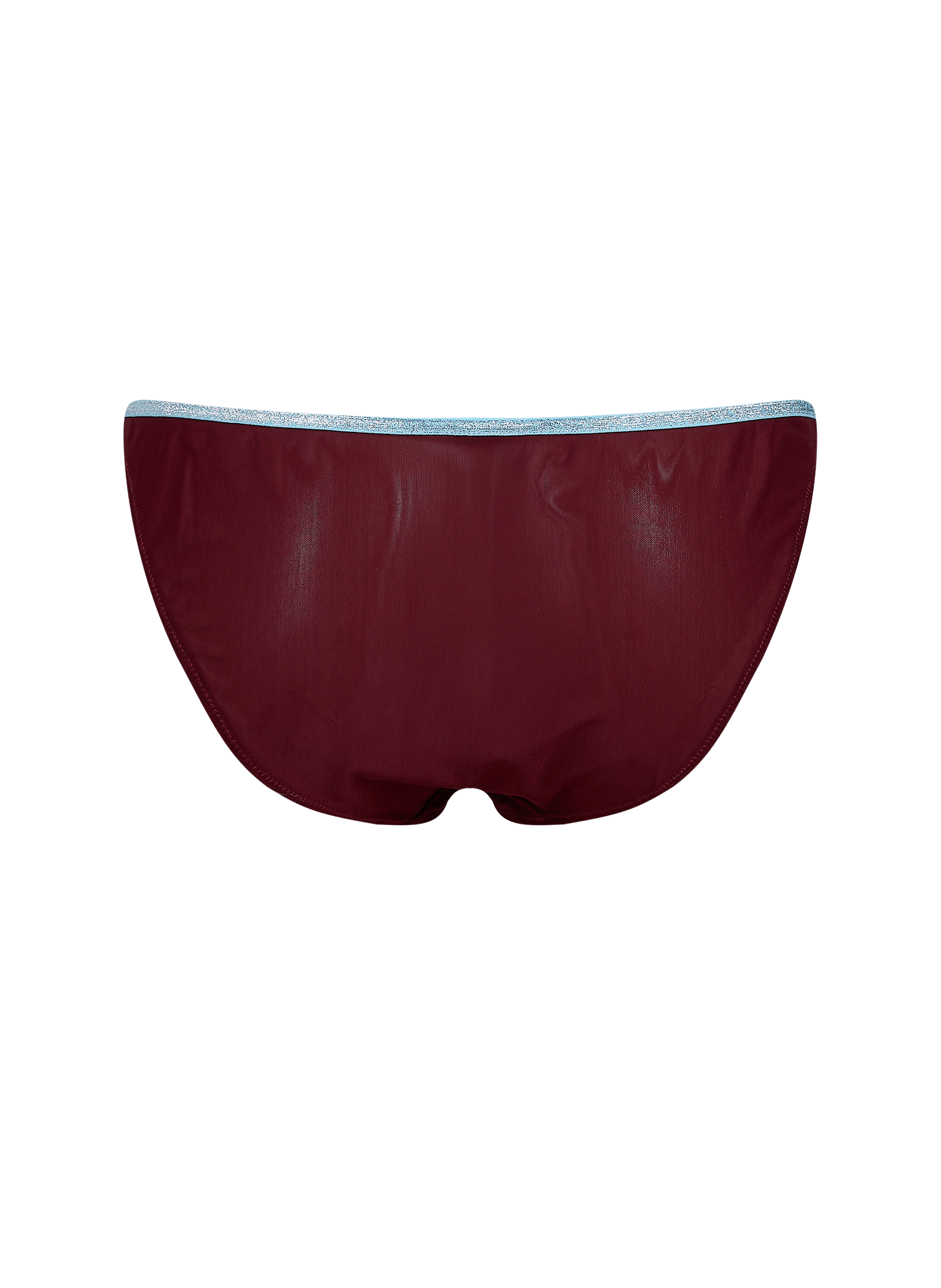 Culotte mit glitzerndem Bund LA NOUVELLE Rot