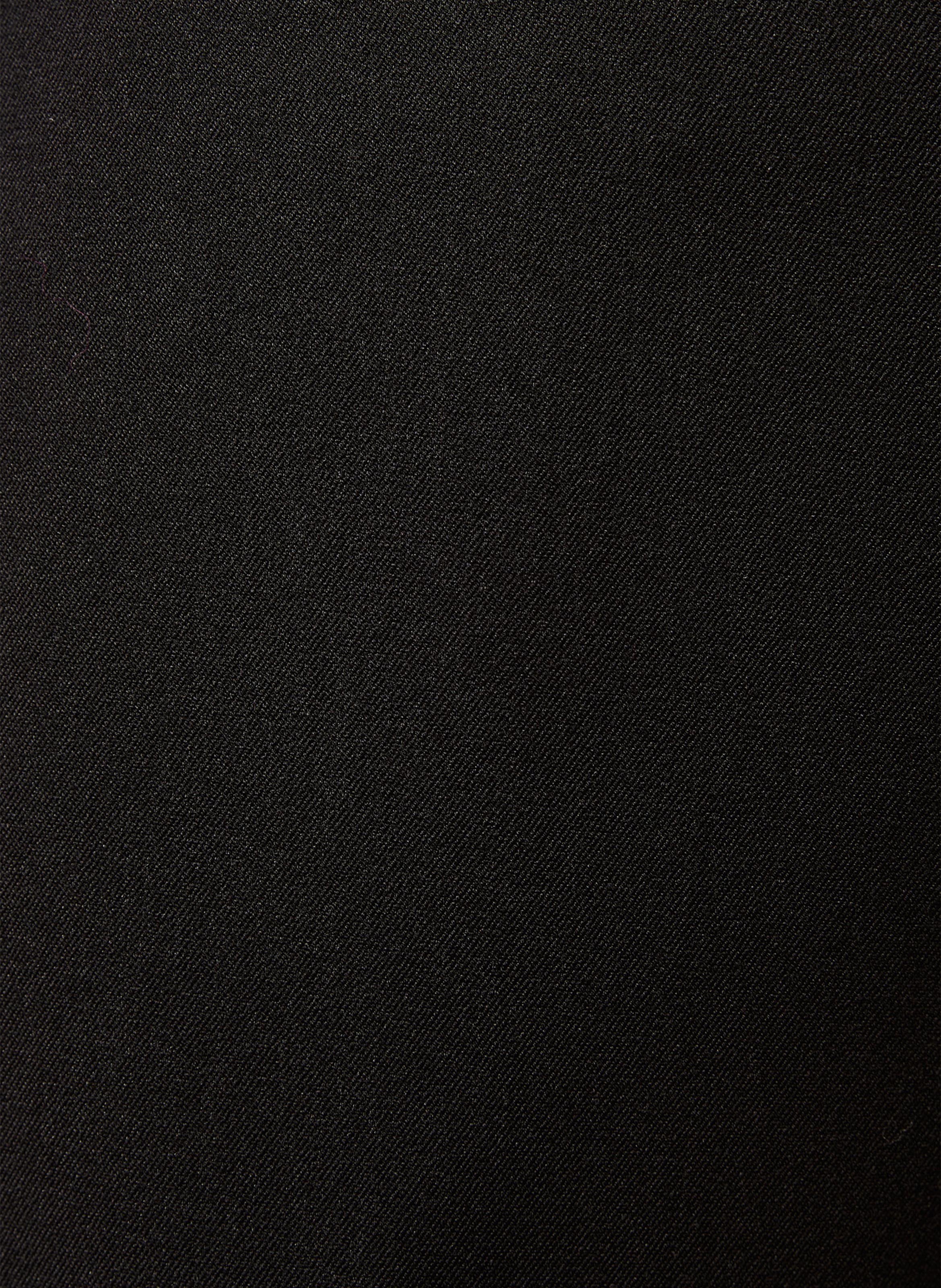 Wijde hoge taille broek LA FEE MARABOUTEE Zwart