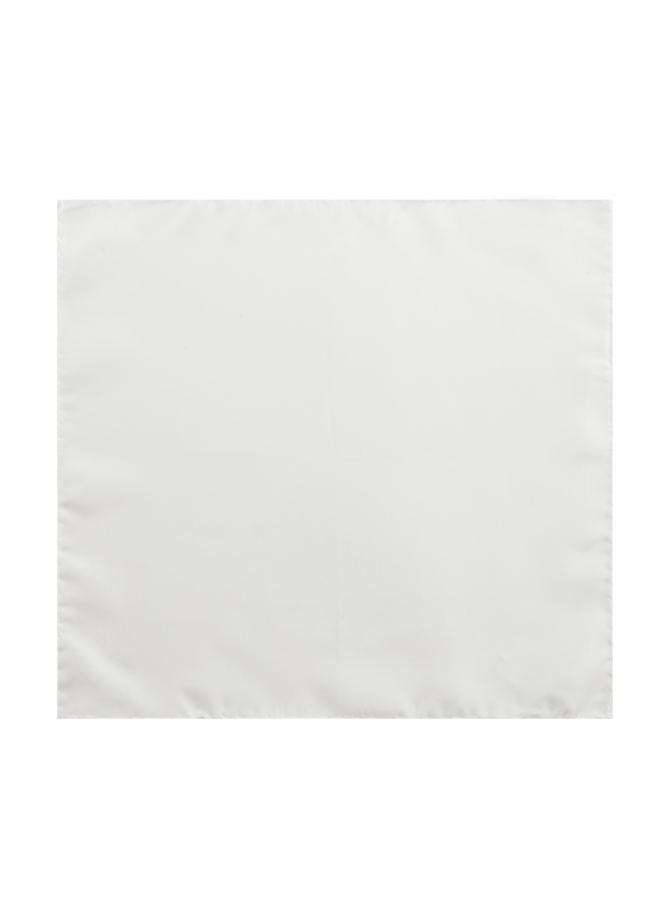 AU PRINTEMPS PARIS Silk square scarf White