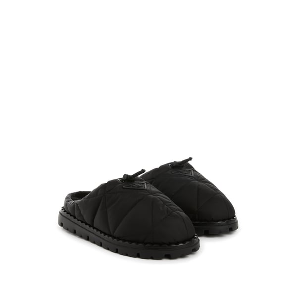 Mules doublées en cuir