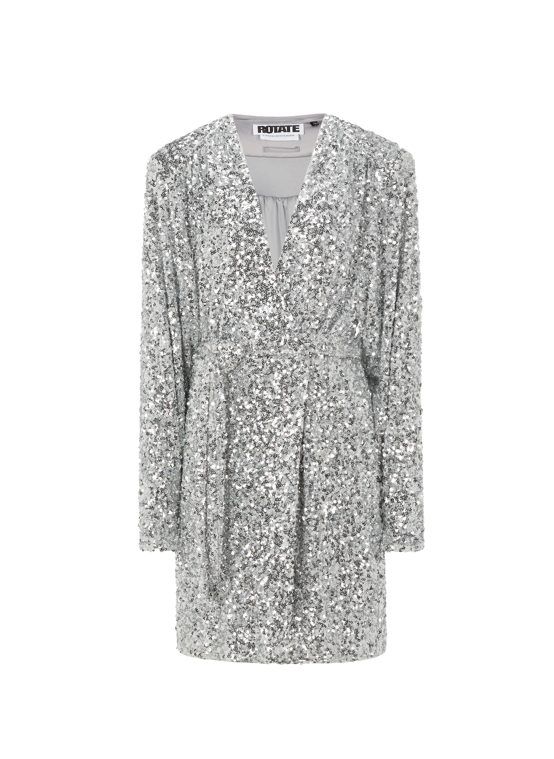 Robe portefeuille Samantha à sequins