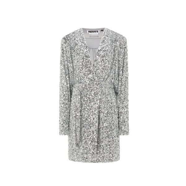 Robe portefeuille Samantha à sequins