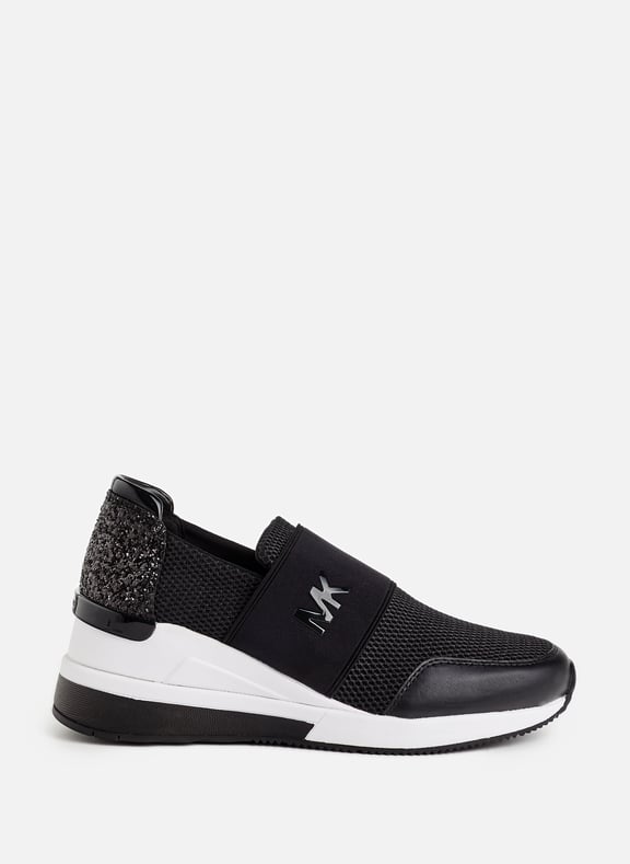 Baskets Felix Trainer en maille Noir by MICHAEL KORS MICHAEL KORS Baskets Felix Trainer en maille Noir