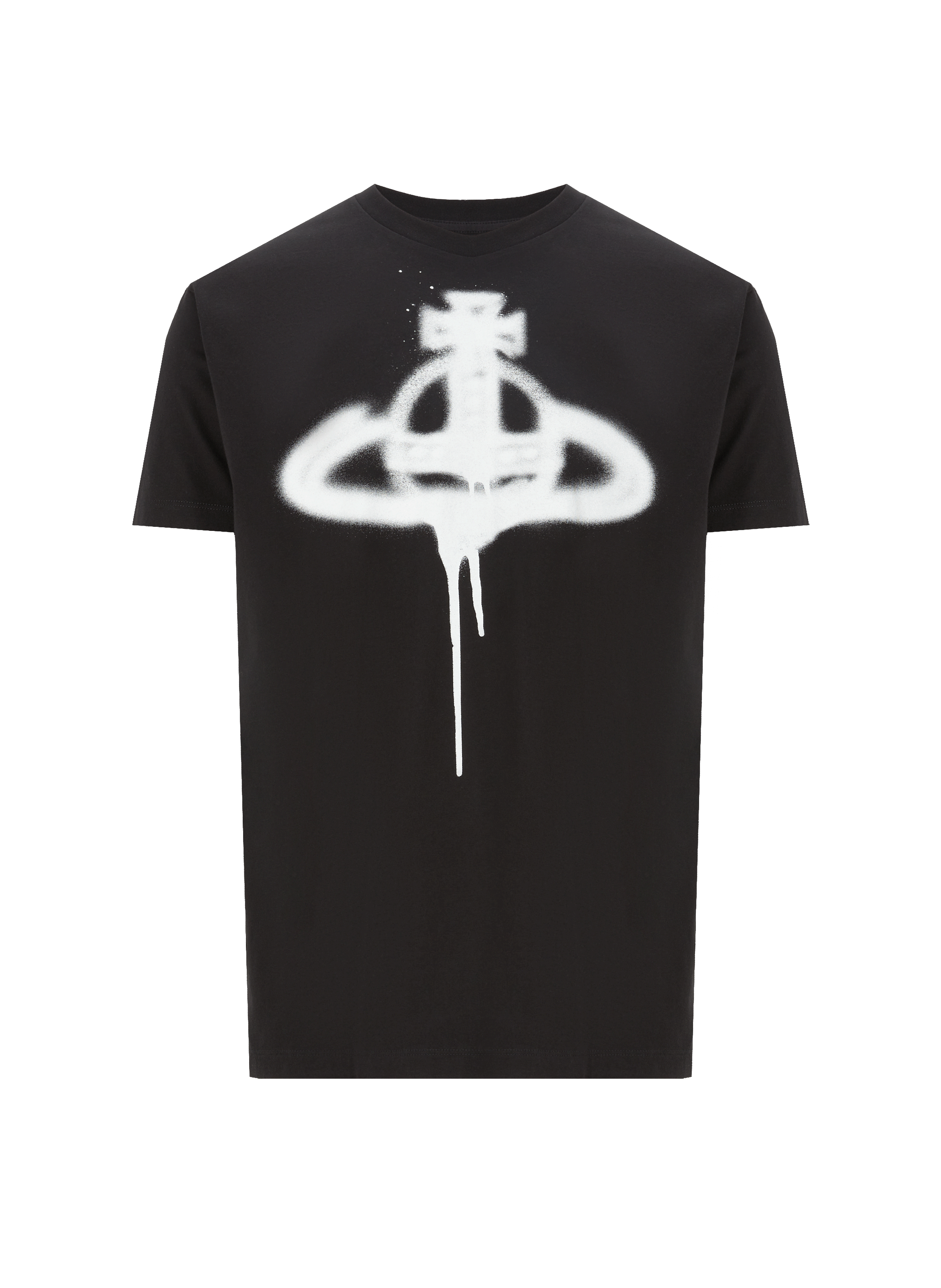 VIVIENNE WESTWOOD Logo-print T-shirt Black