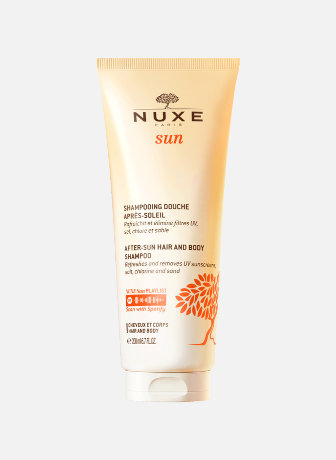 NUXE after-sun shower shampoo