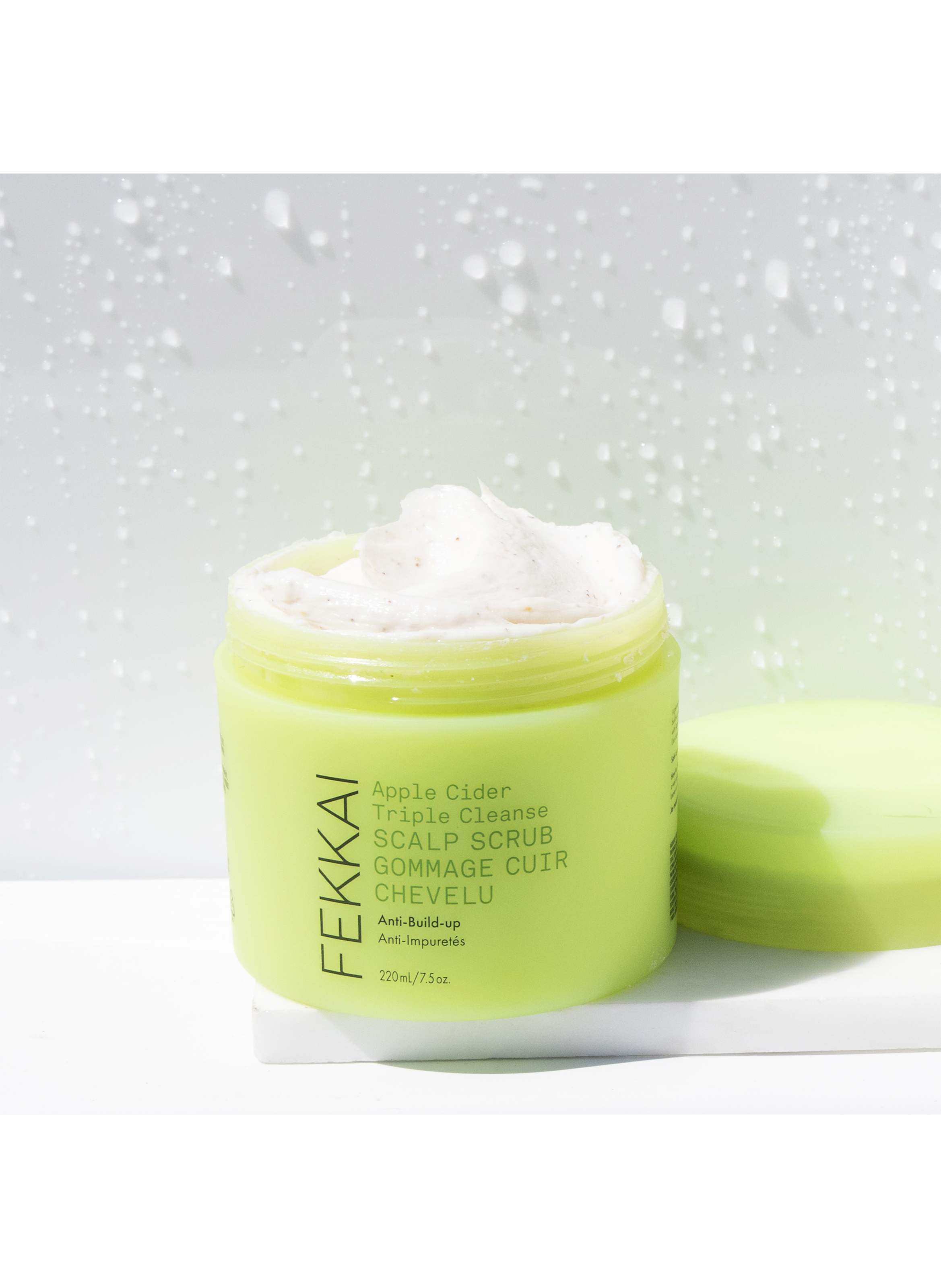 Apple Cider Triple Cleanse Scalp Scrub FEKKAI No color