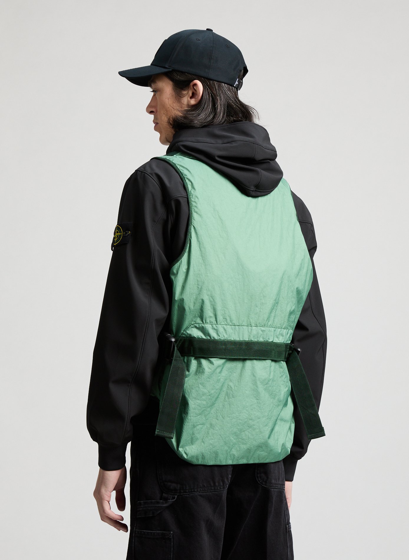 Gilet Membrana 3L Tc STONE ISLAND Vert