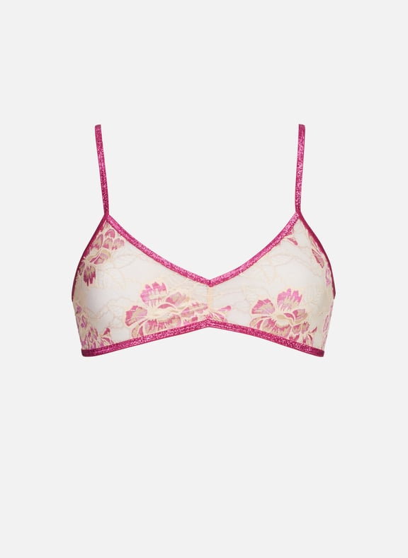 Brassière en dentelle Rose by LA NOUVELLE LA NOUVELLE Brassière en dentelle Rose