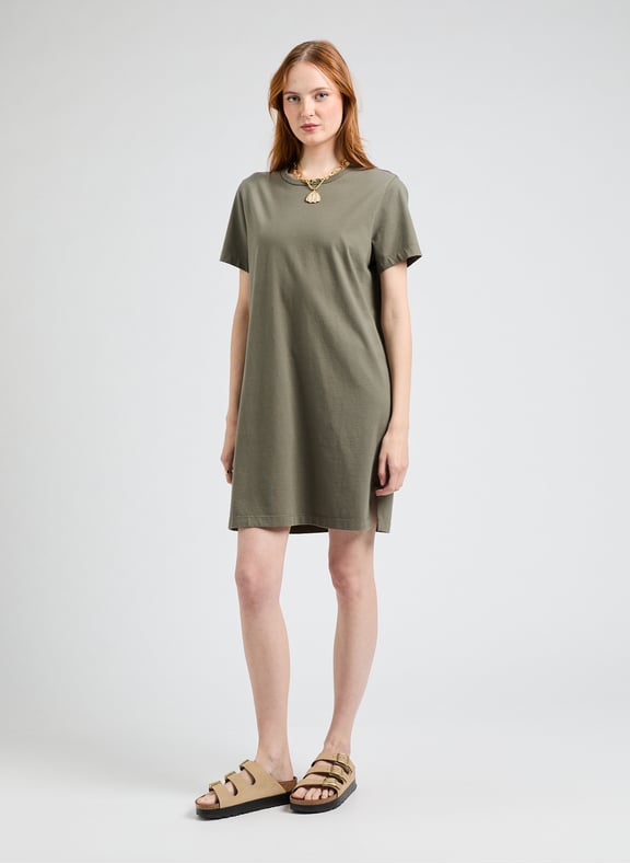 Cotton shift dress Green by DOCKERS DOCKERS Cotton shift dress Green
