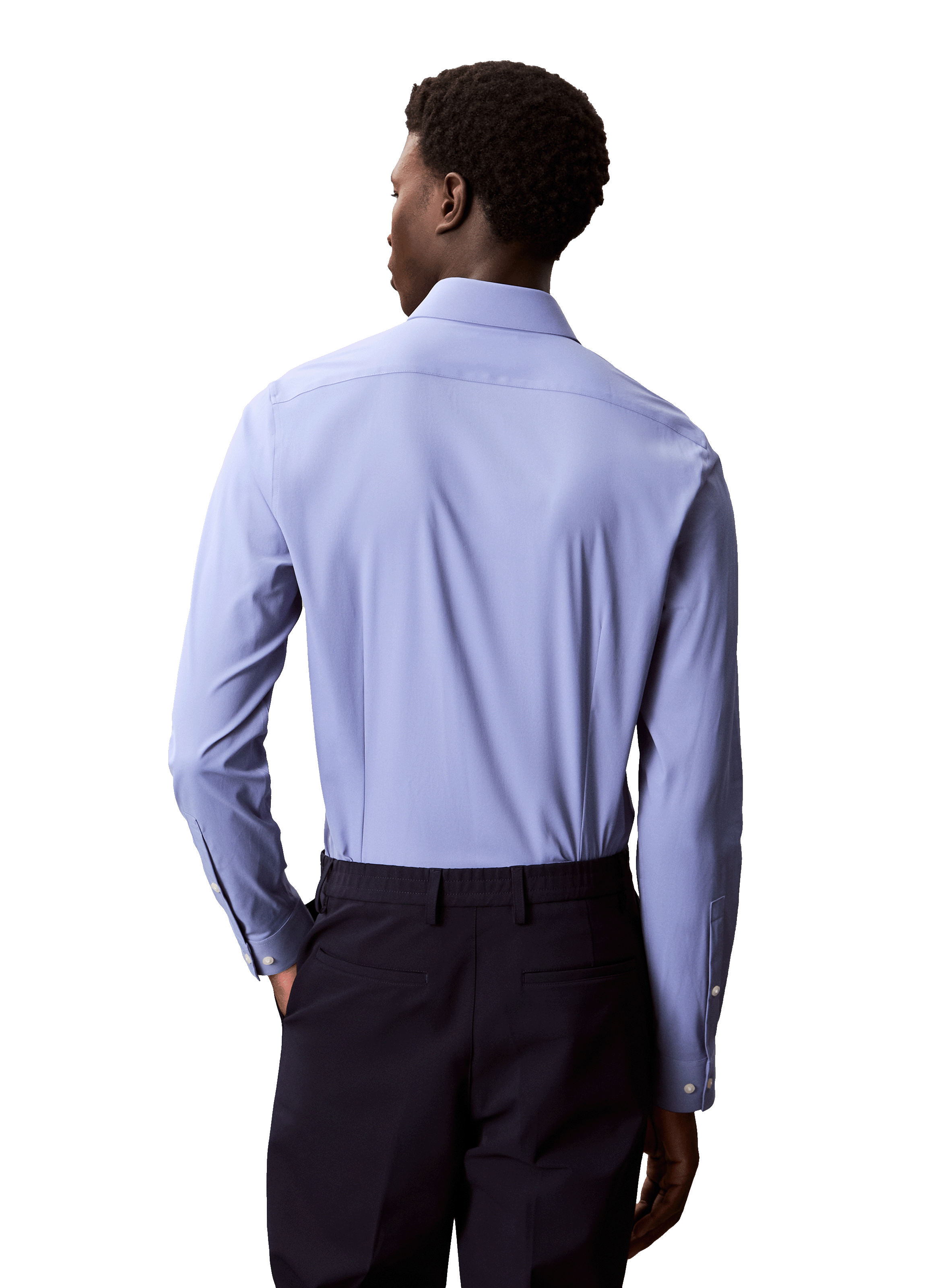 Chemise unie CALVIN KLEIN Bleu