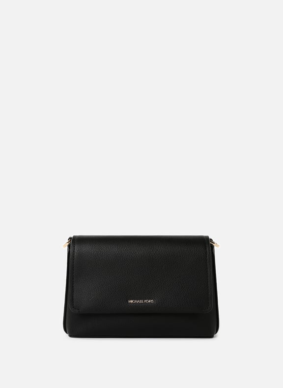 Small leather Nessa shoulder bag Black by MICHAEL KORS MICHAEL KORS Small leather Nessa shoulder bag Black