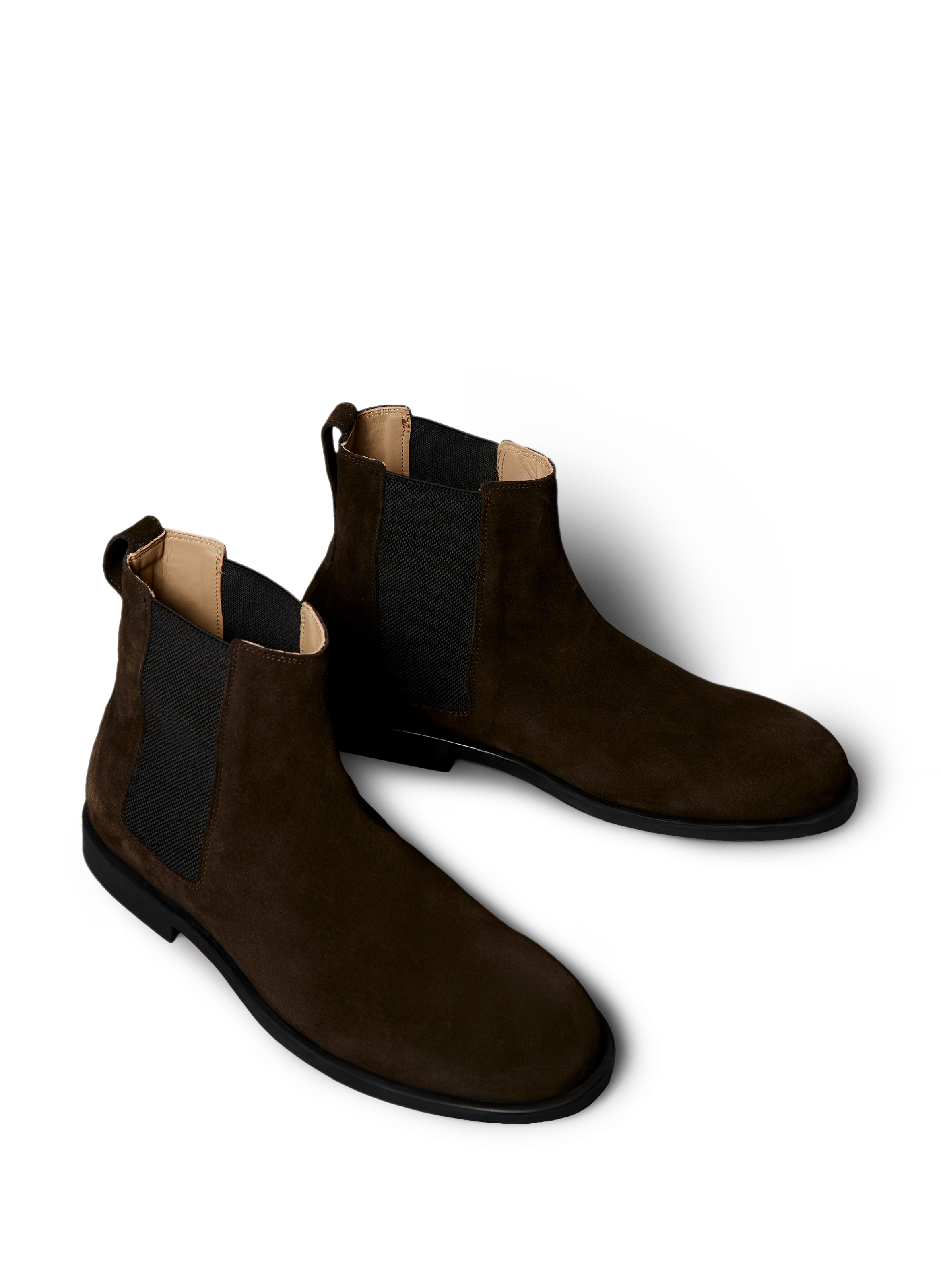 Ankle boots with silver tips CALVIN KLEIN Brown