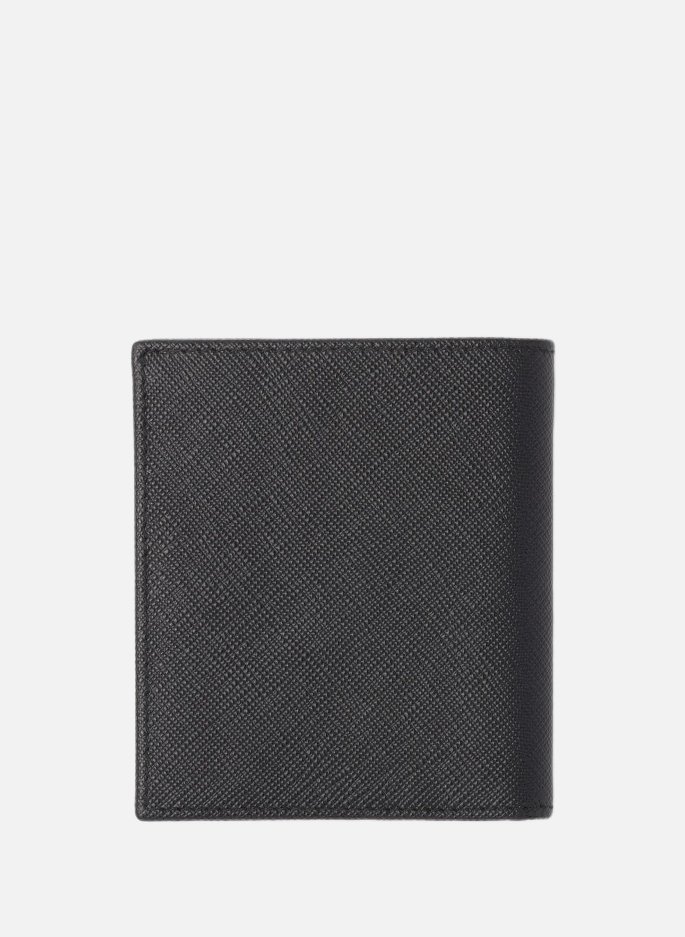 Portefeuille en cuir saffiano PRADA Noir